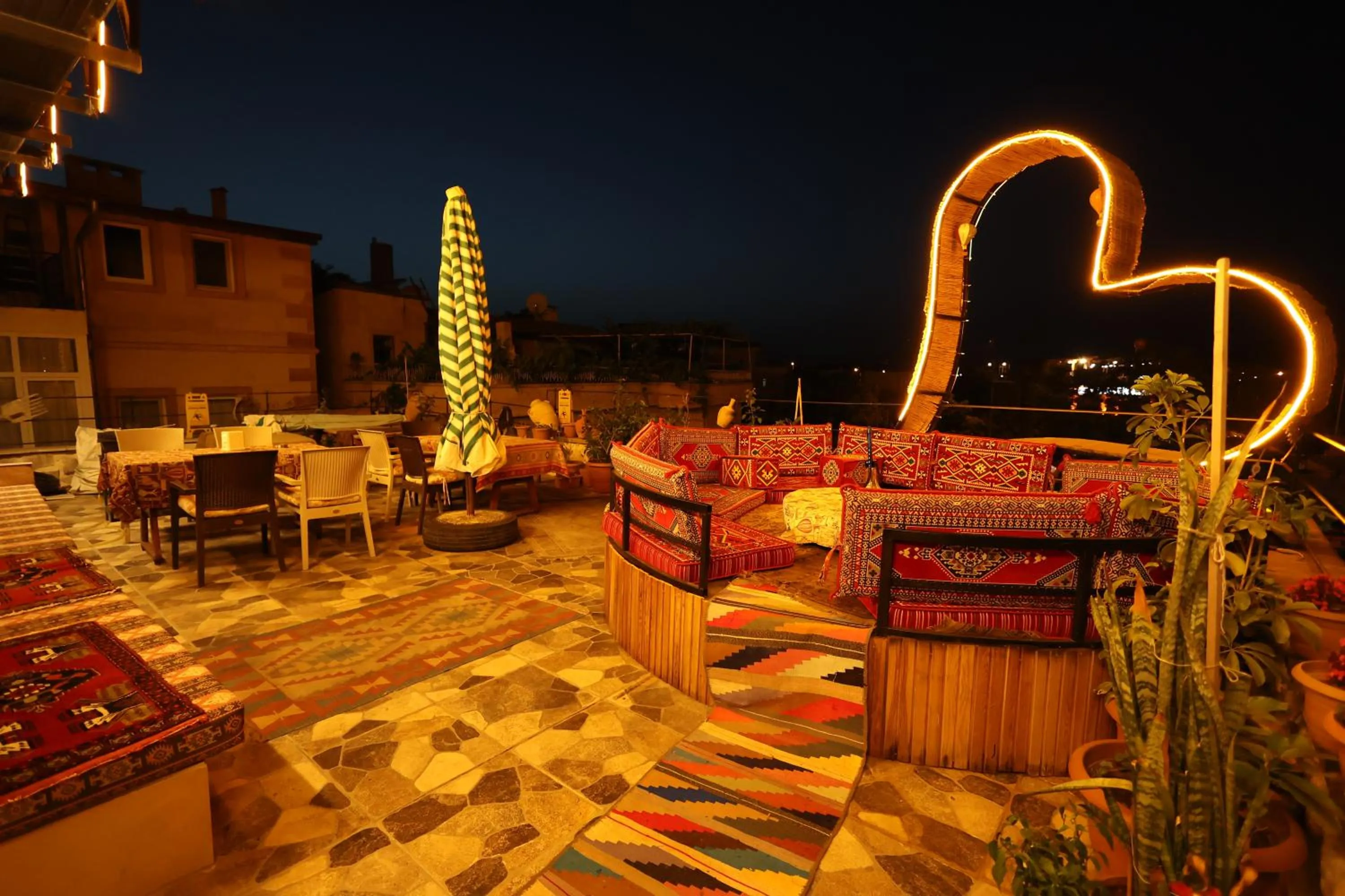 Patio in Lucky Luke Stone House