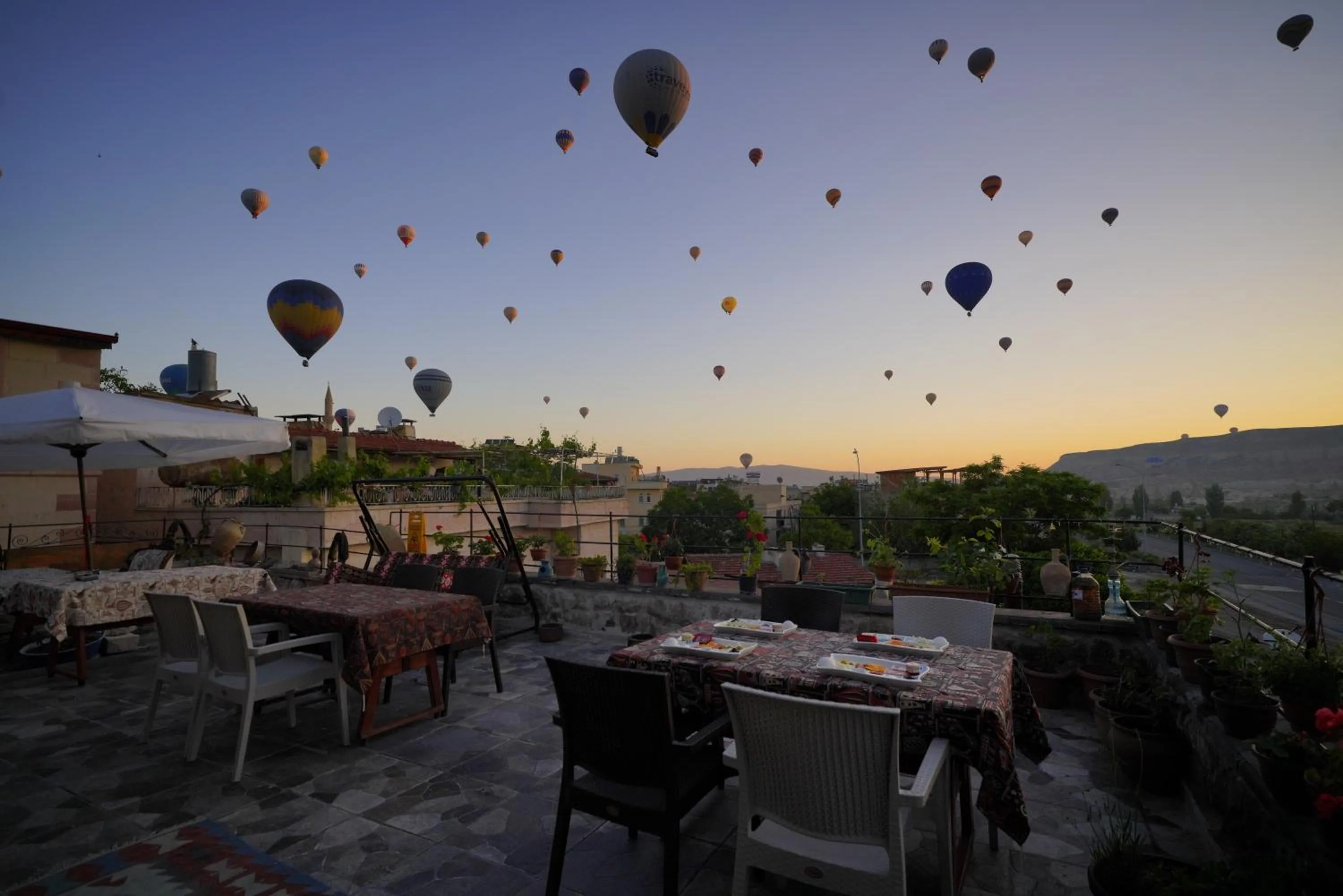 Natural landscape in Lucky Luke Stone House