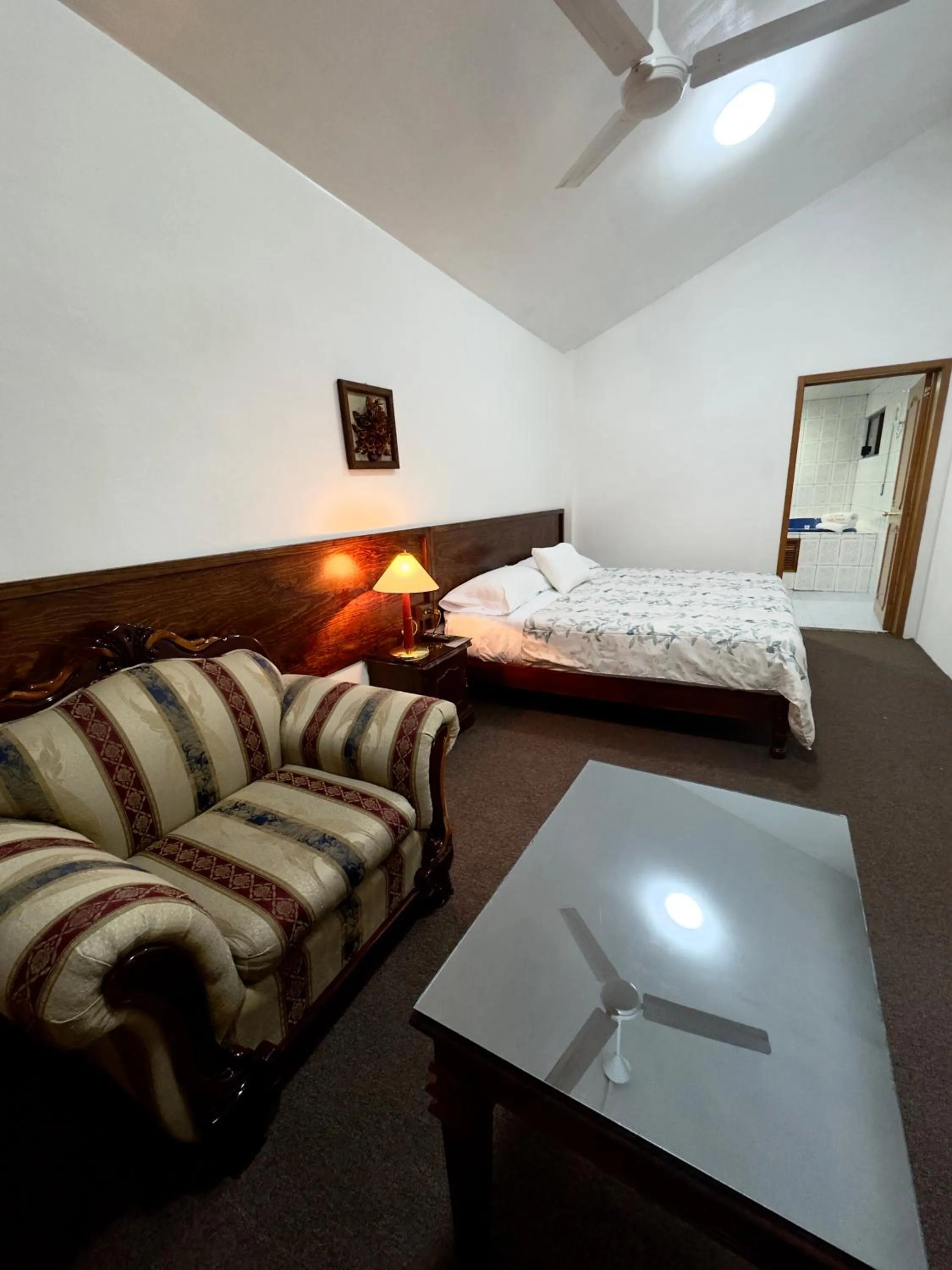 Bed in Hotel CALLI YOLOTL Teotihuacan