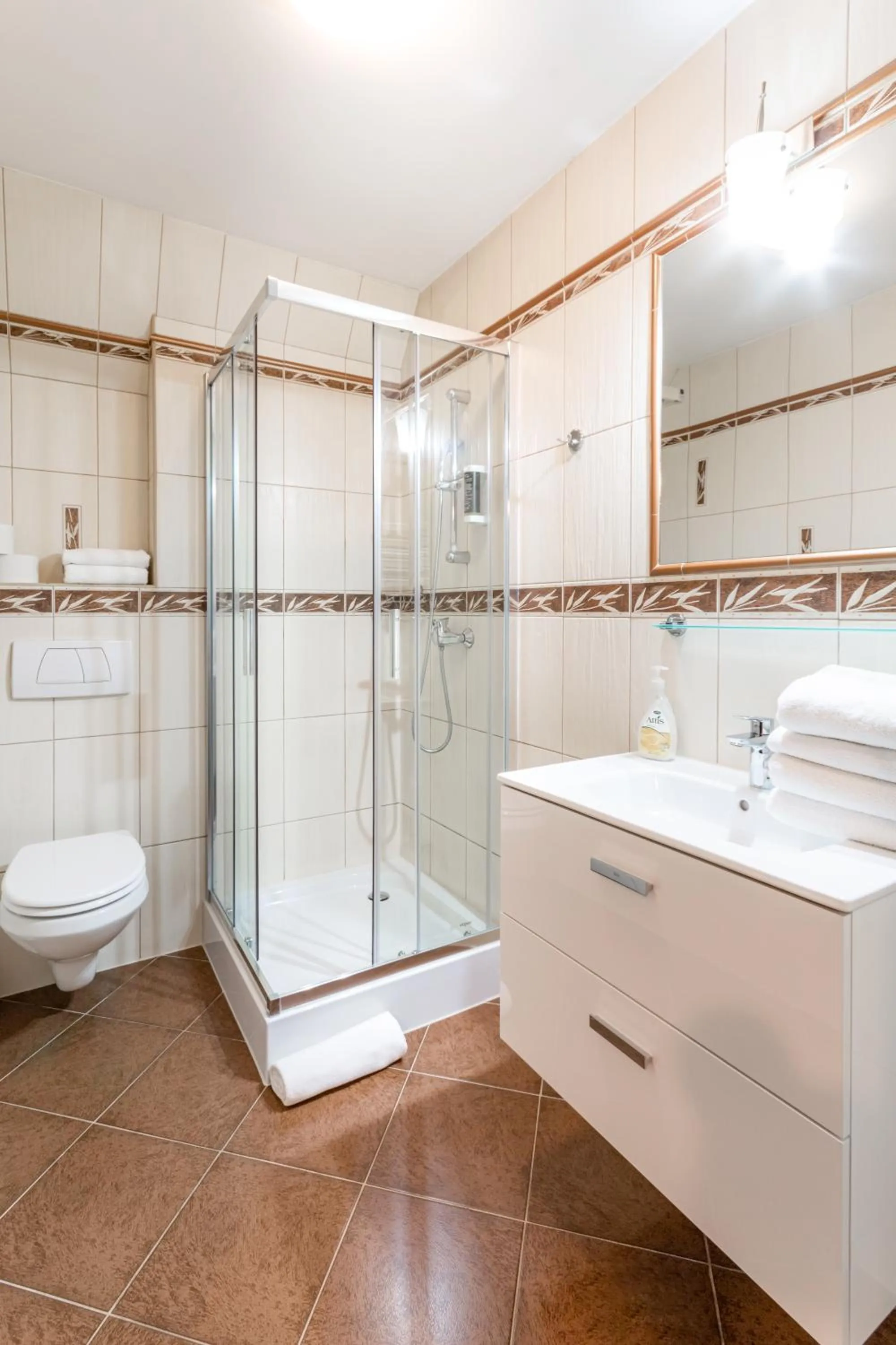 Shower in Willa Monte Rosa