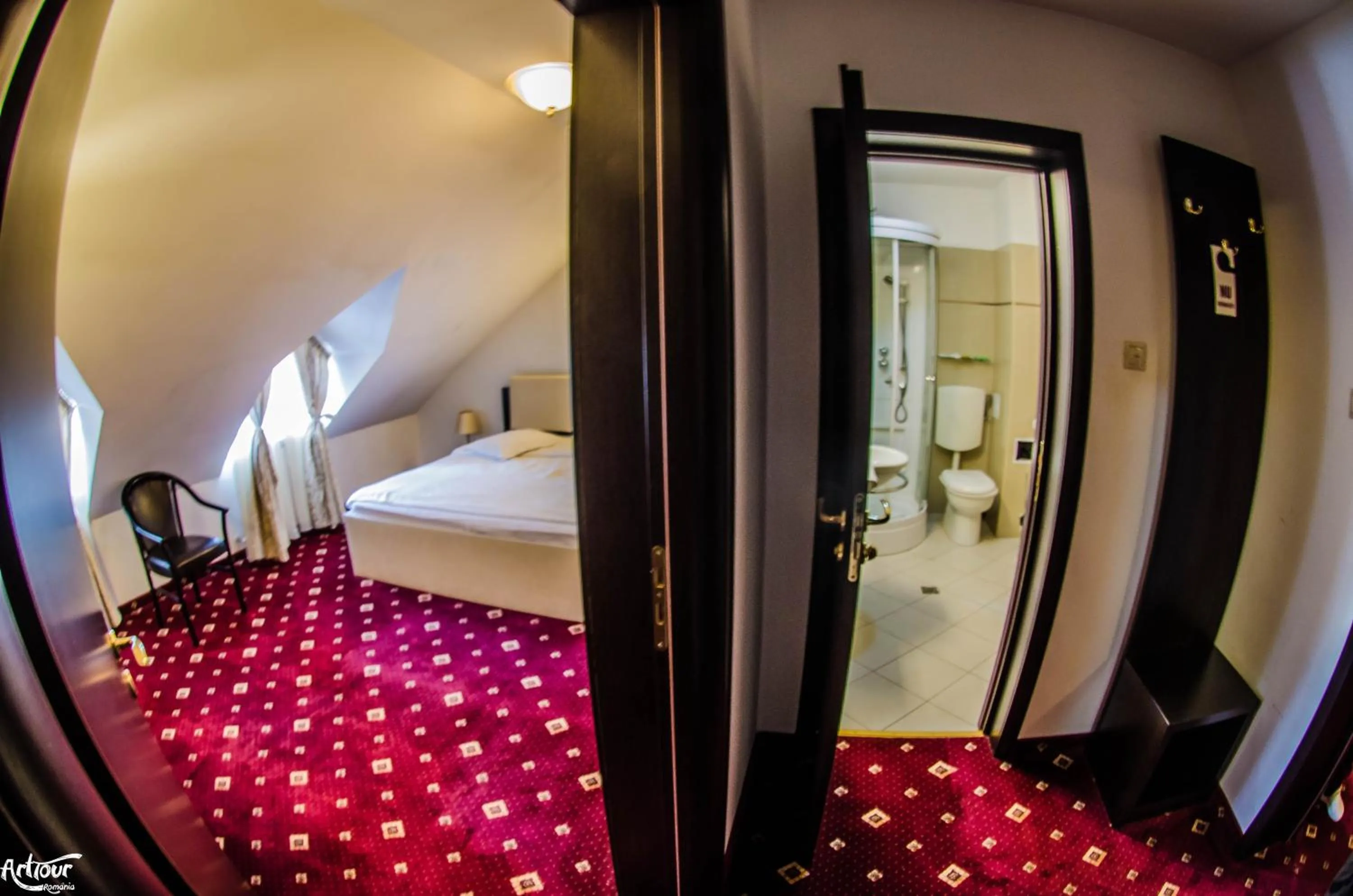 Bedroom in Hotel Bulevard Predeal