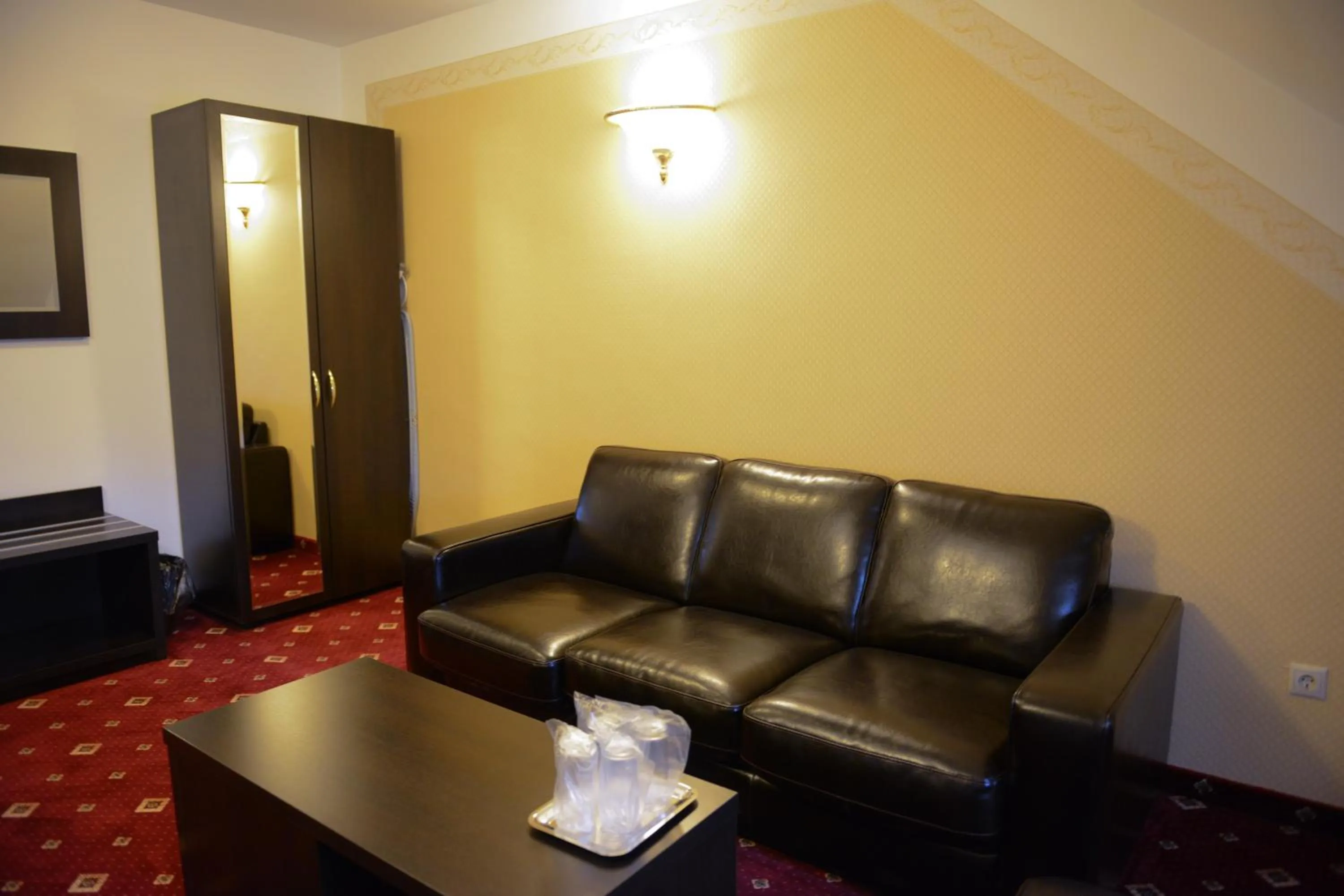 Living room in Hotel Bulevard Predeal