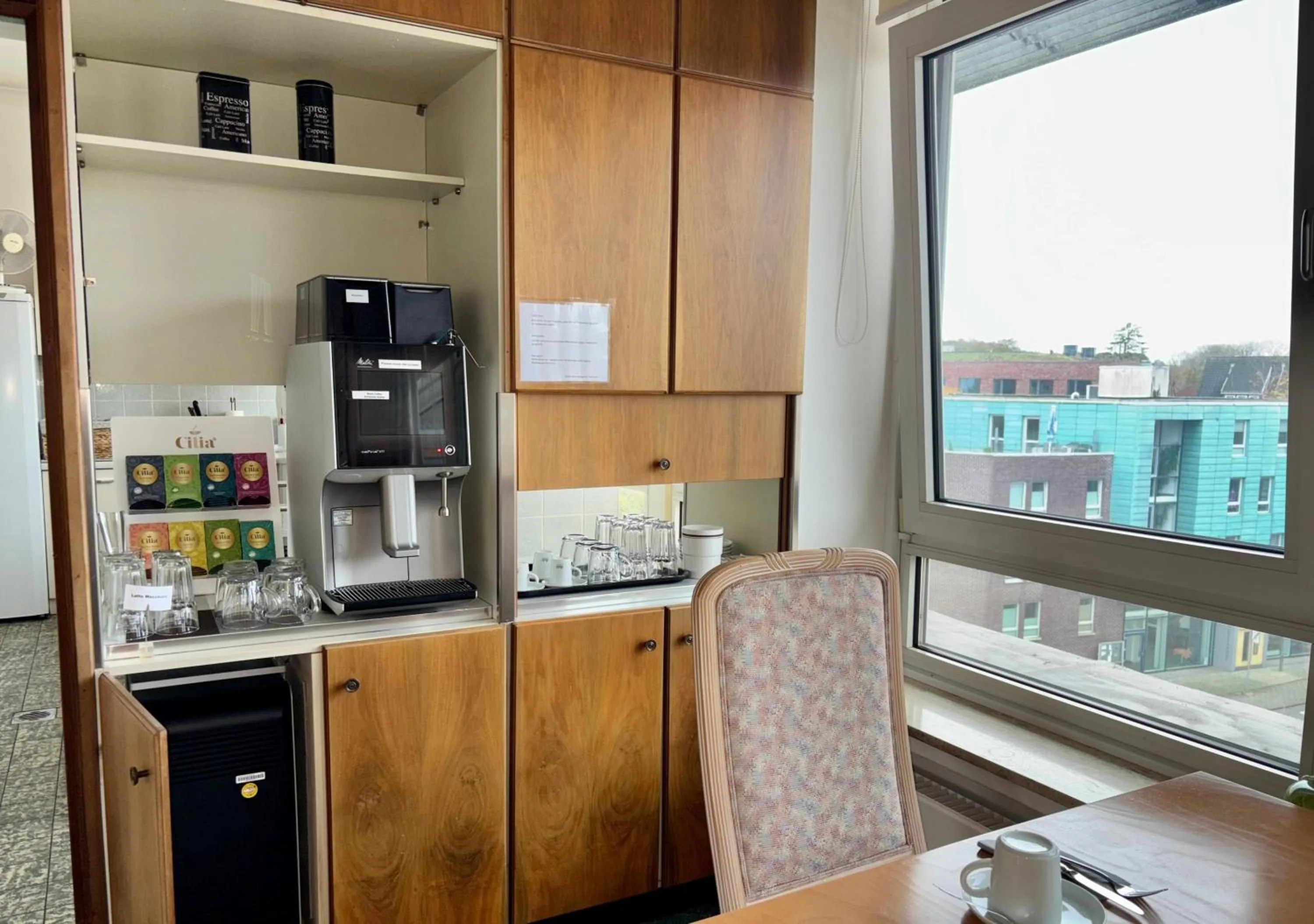 Coffee/tea facilities in Hotel am Rathaus