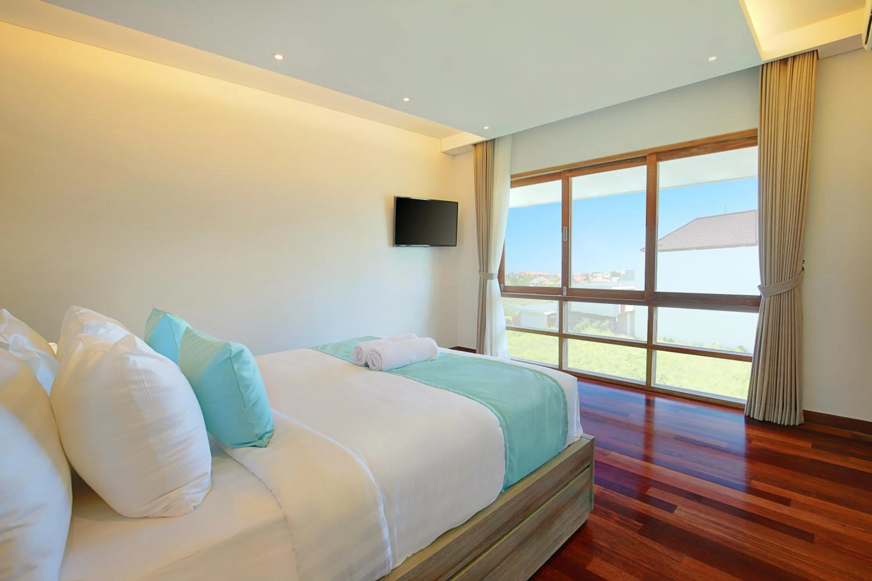 Bed in Villa Kinjeng Canggu By Bali Asia Villa