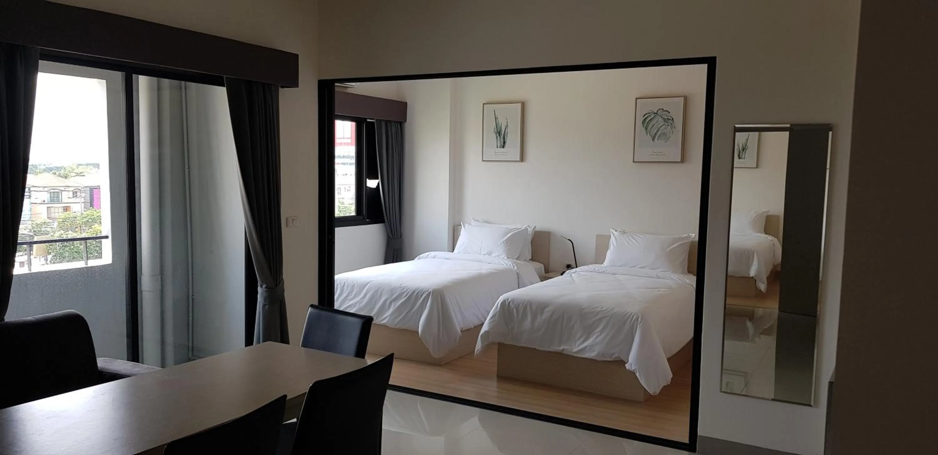 Bedroom, Bed in KOS Hotel Suvarnabhumi Airport -SHA Extra Plus
