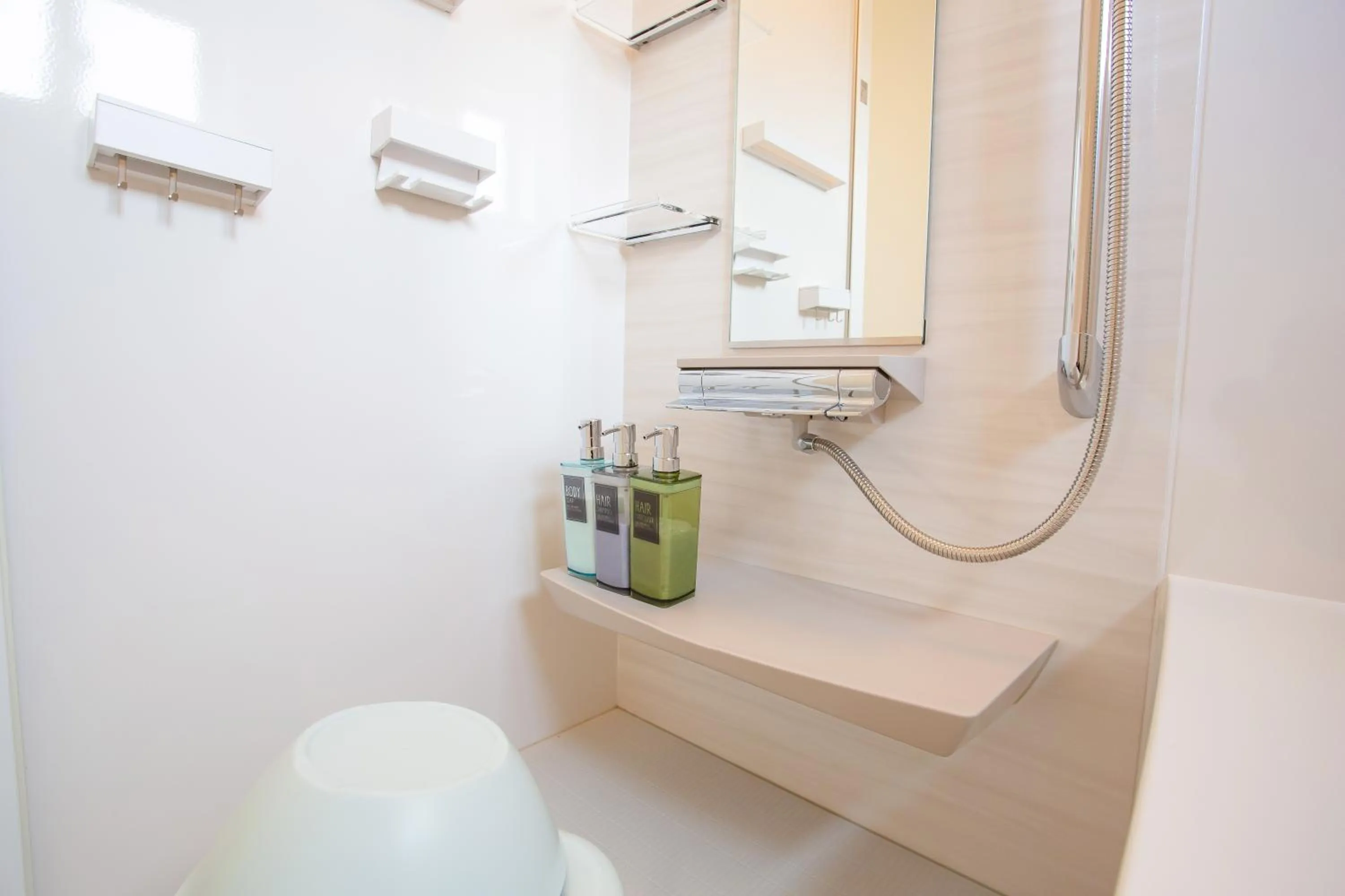Bathroom in stylish House URUMA