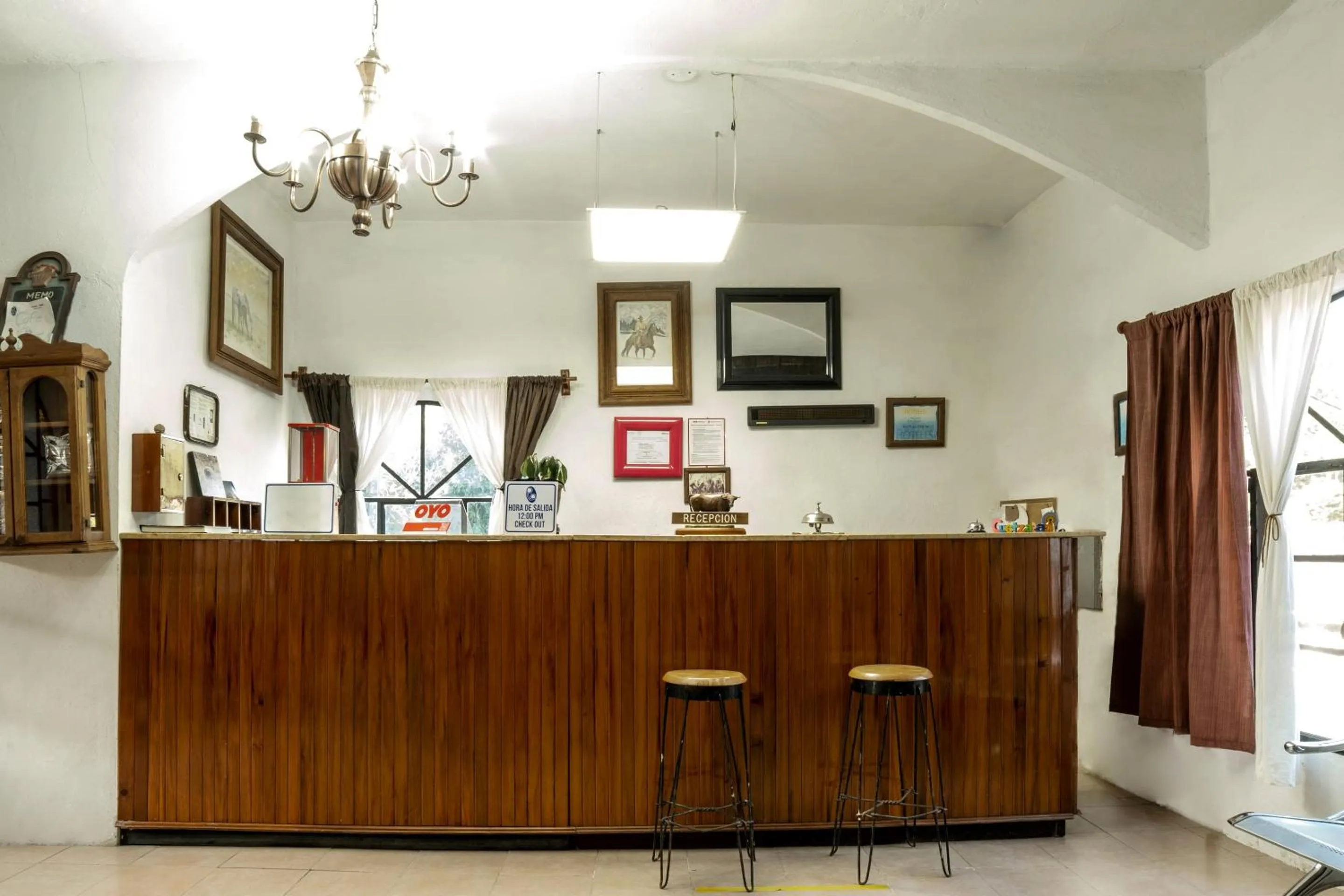 Lobby or reception in OYO Posada Astrud,Cuetzalan