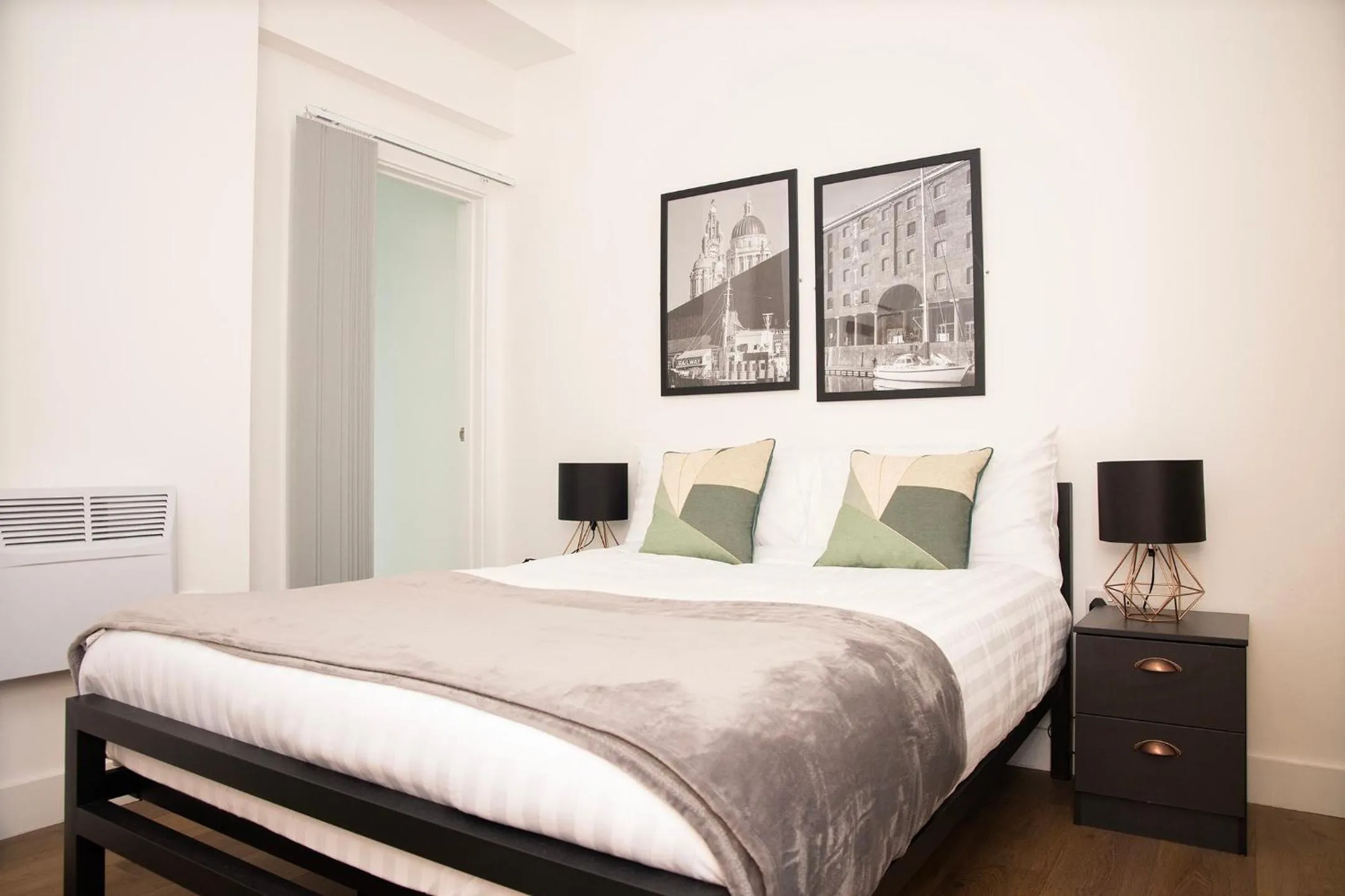 Bedroom, Bed in SGT Peppers Mathew Street Apartments By Happy Days