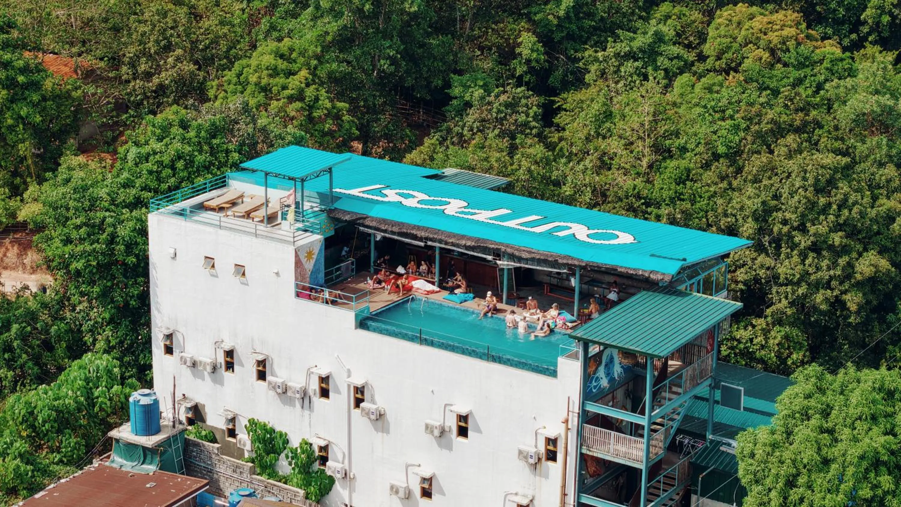 Property building in Outpost Hostel - Coron