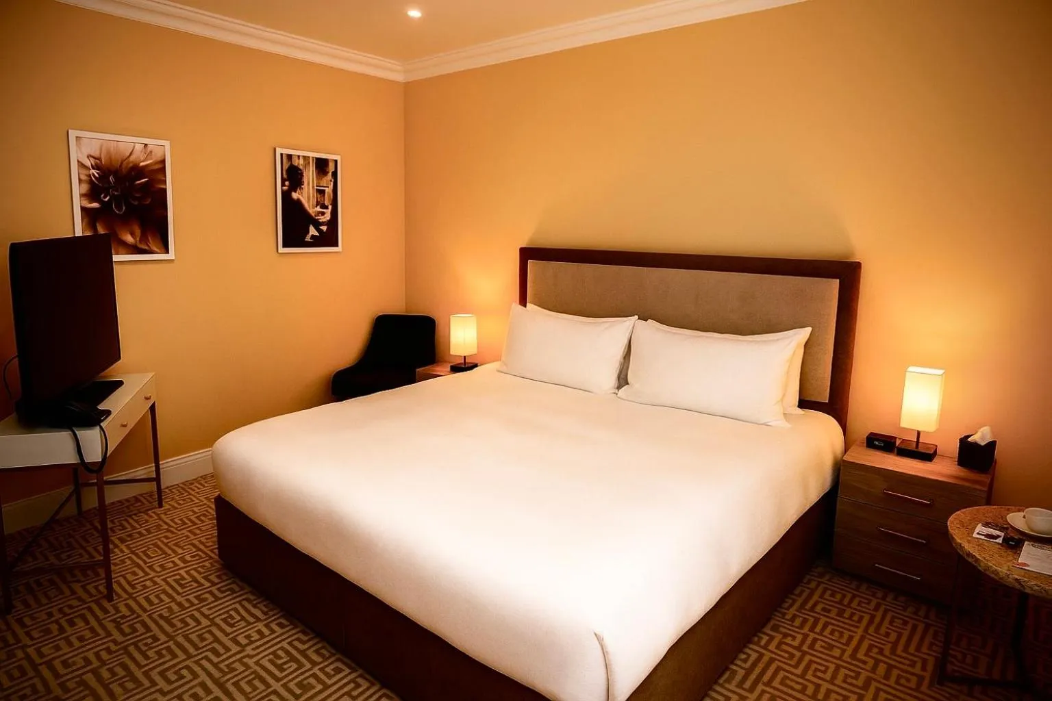 Bed in The Hadley Hotel