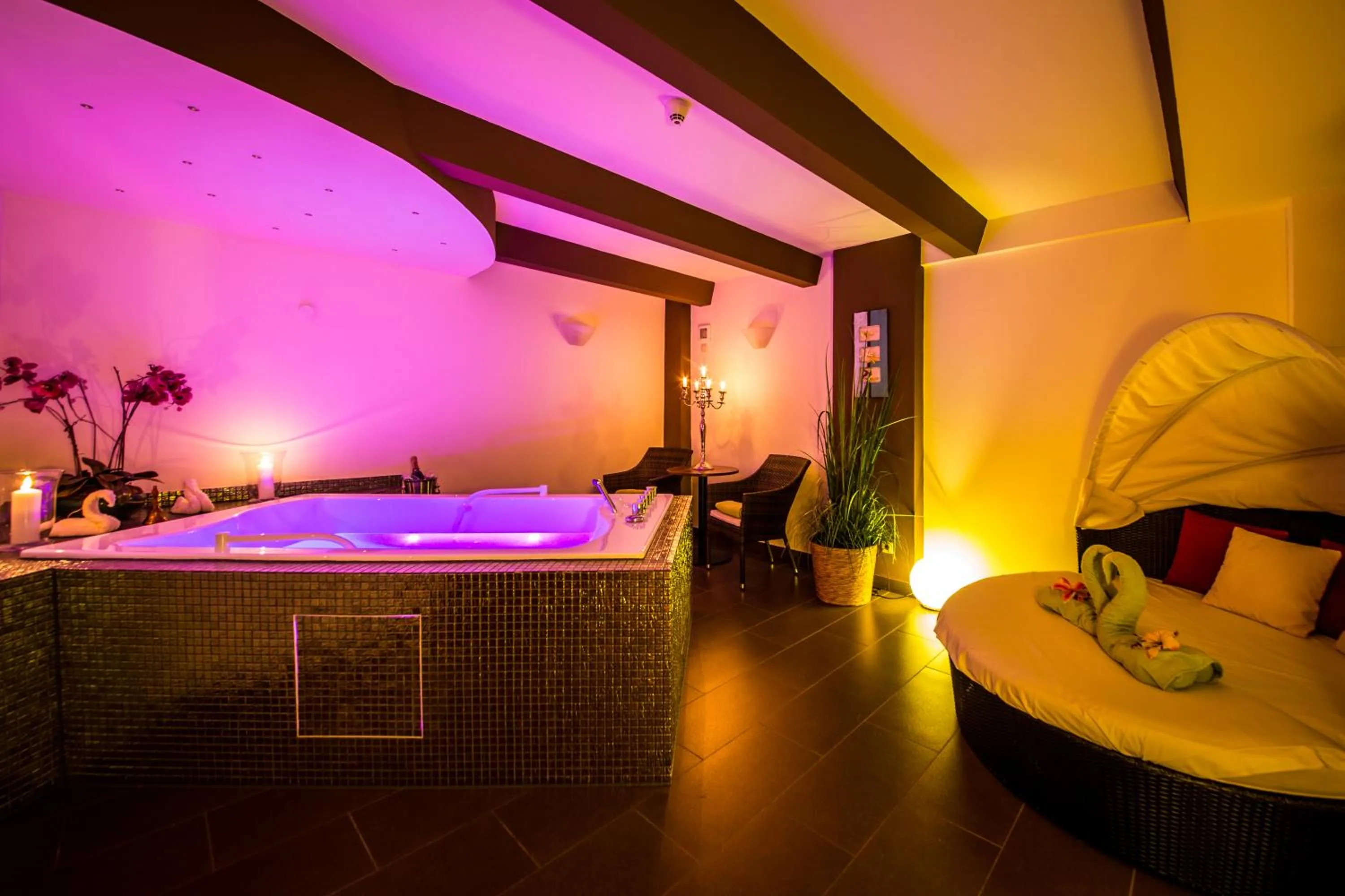 Spa and wellness centre/facilities in Ostseehotel Villen im Park - ein Rovell Hotel