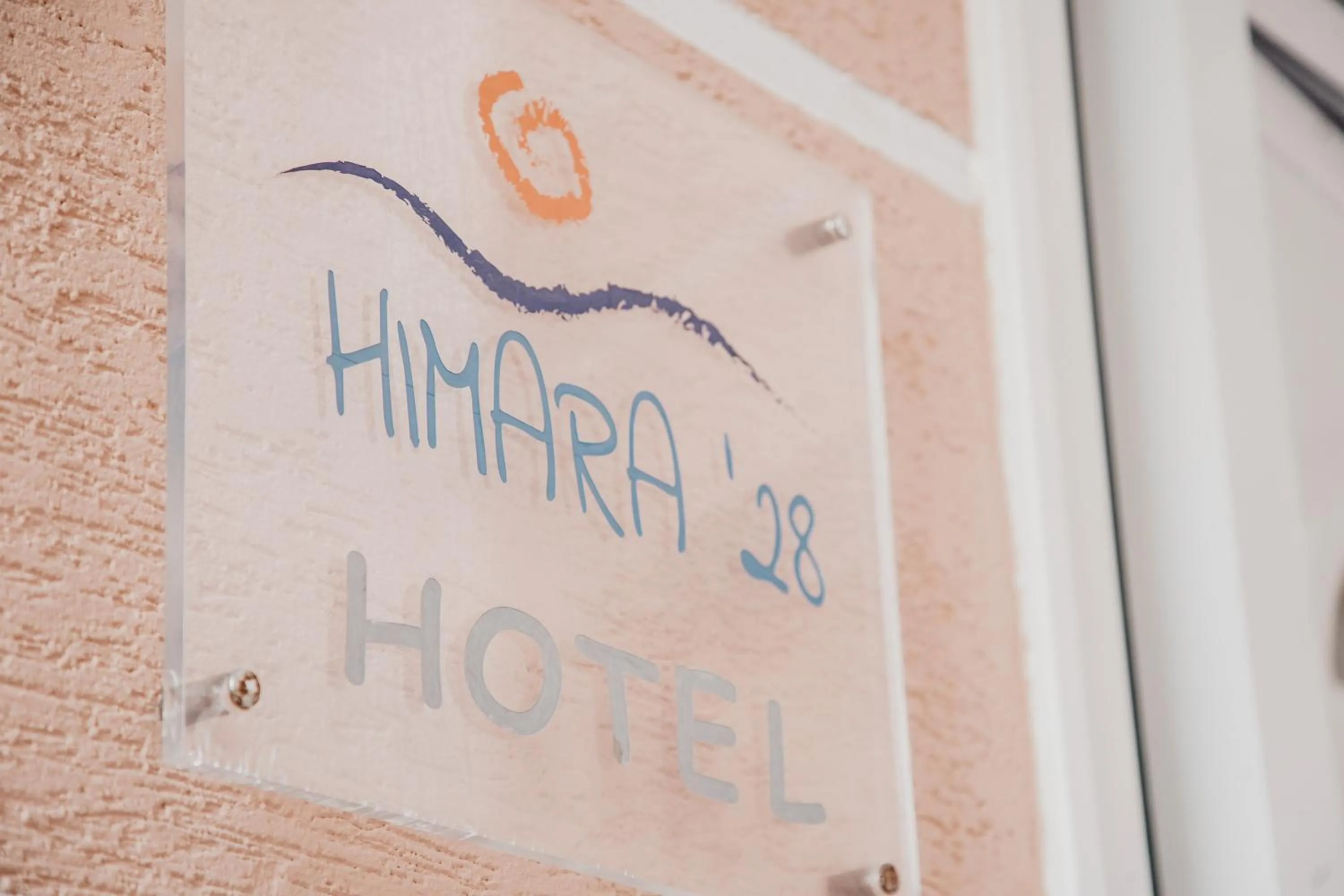 Property logo or sign in Himara 28 Hotel