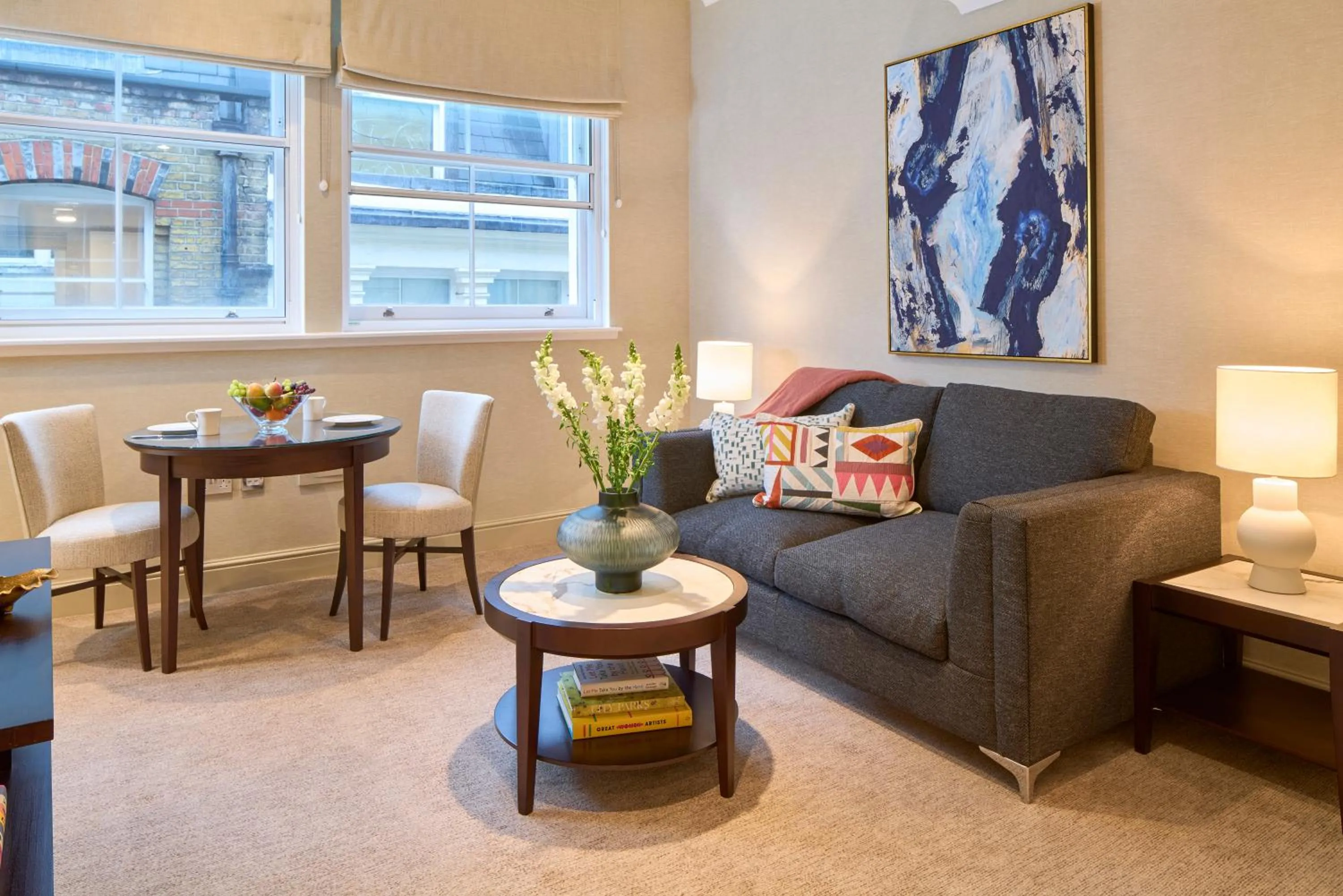 Living room in Cheval Calico House