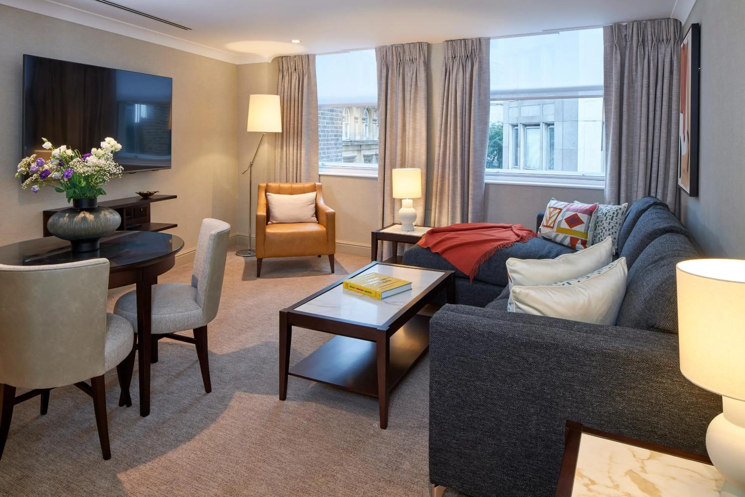 Living room in Cheval Calico House