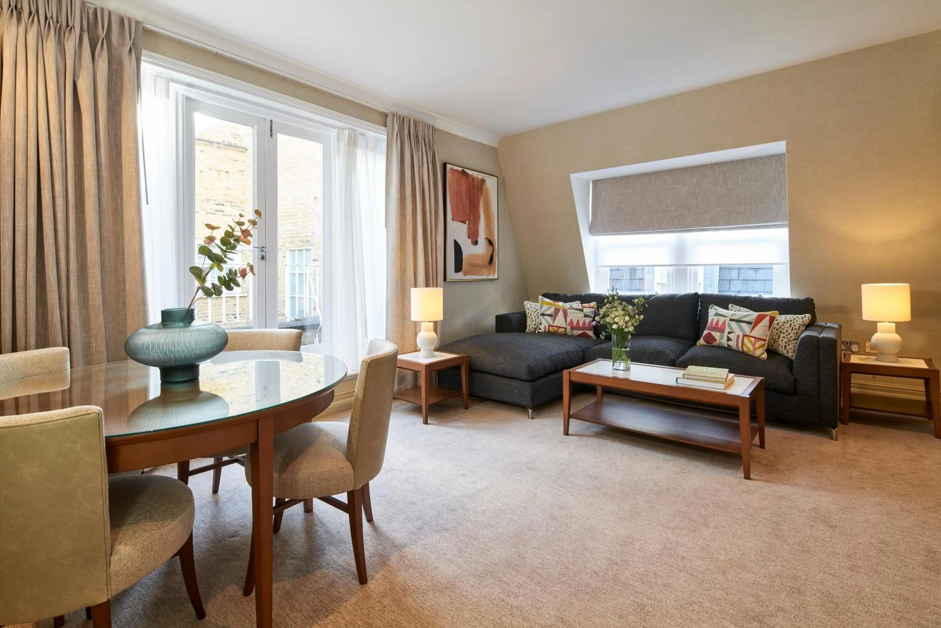 Living room in Cheval Calico House