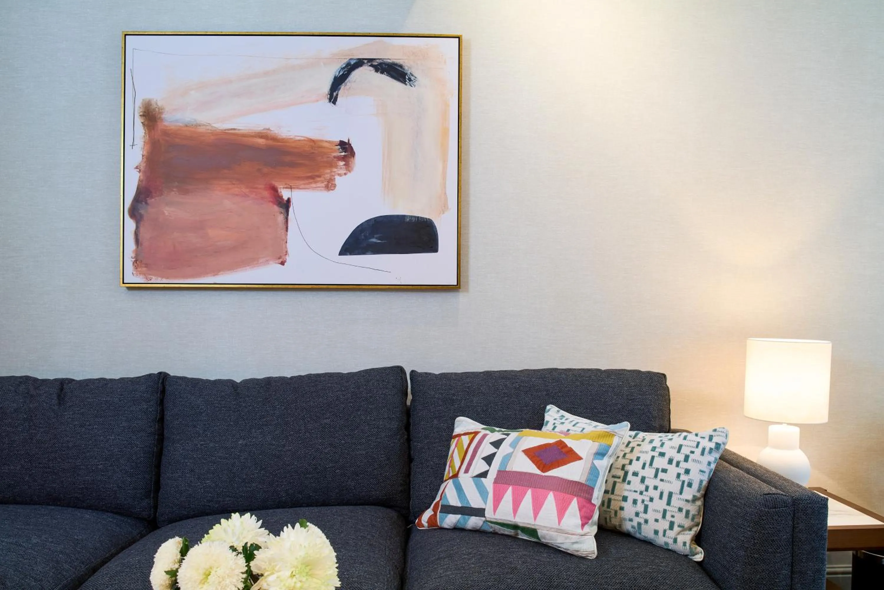Living room in Cheval Calico House