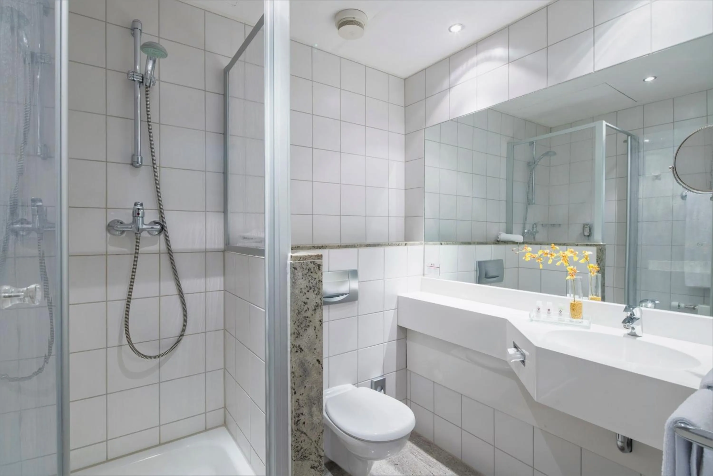 Shower in Best Western Plus Hotel Excelsior