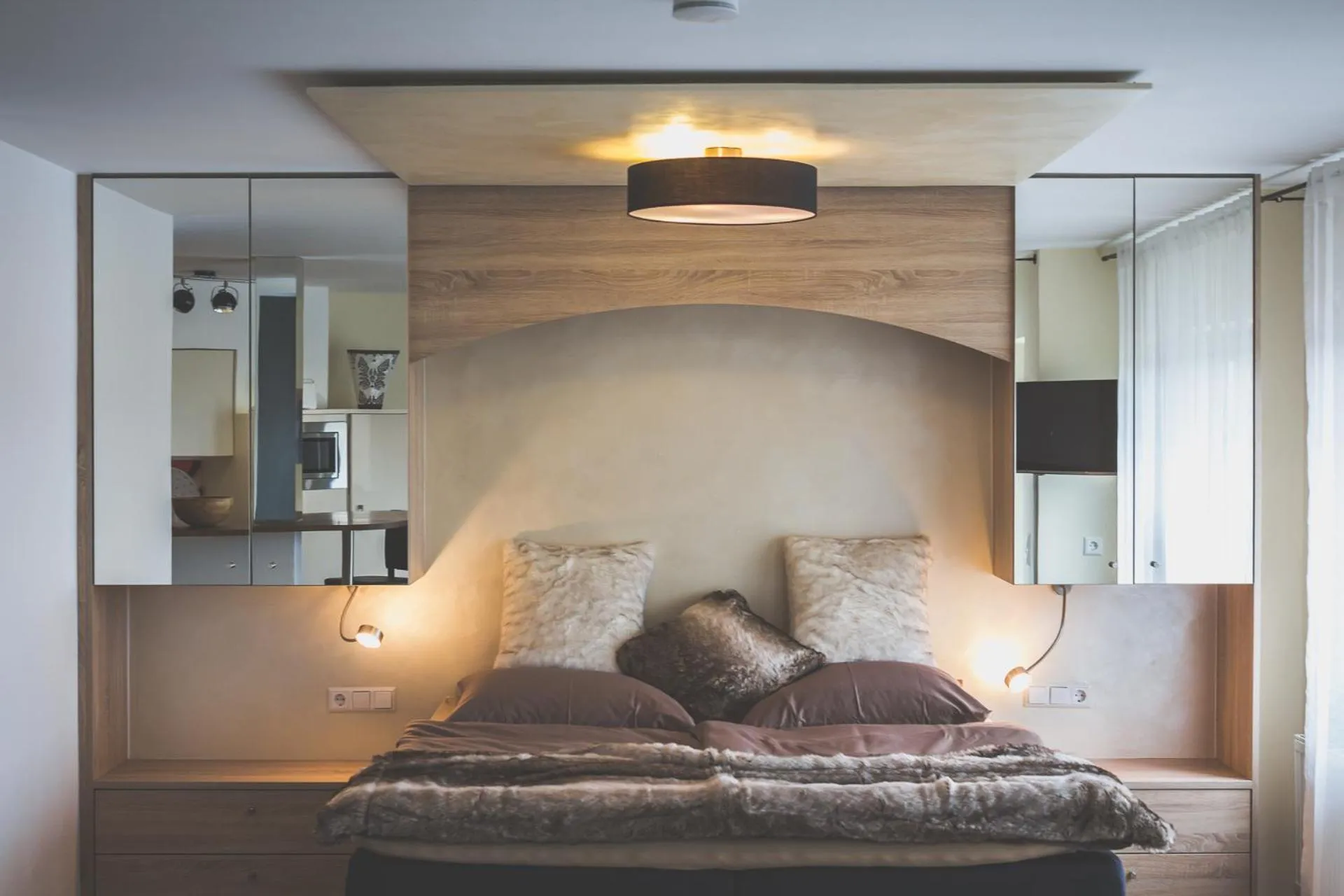 Photo of the whole room, Bed in Rebgarten Hotel Adler