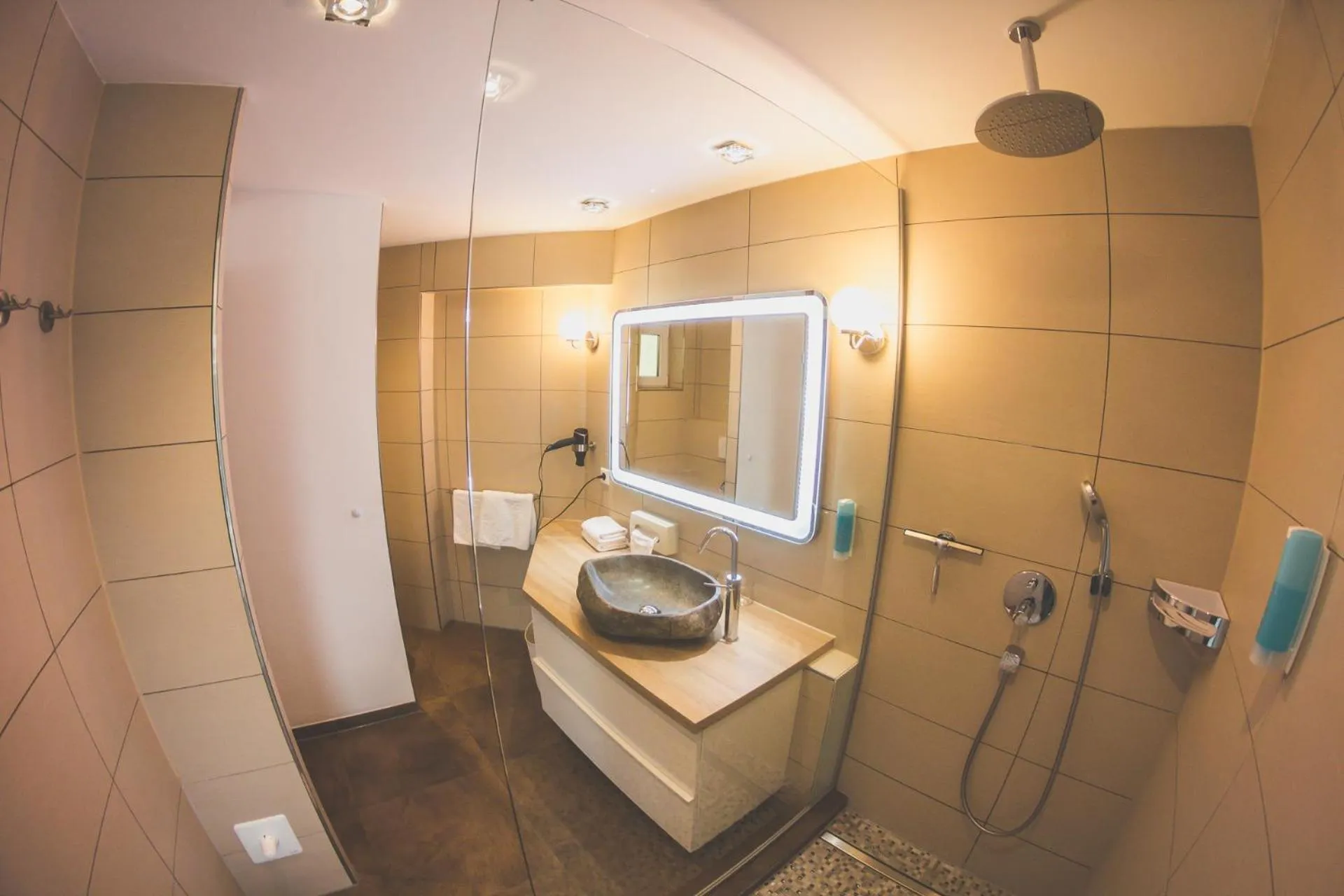 Bathroom in Rebgarten Hotel Adler