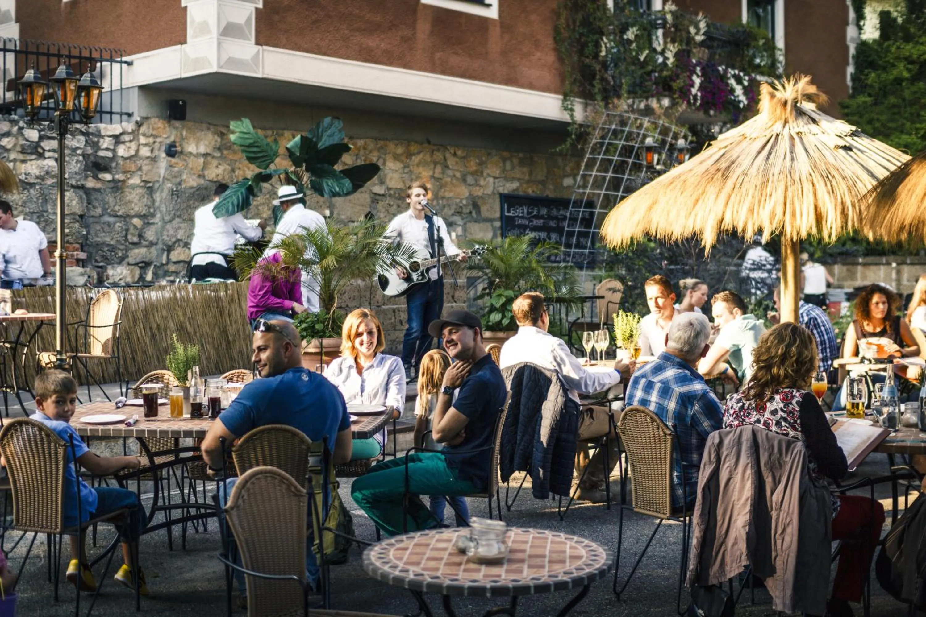 Restaurant/places to eat in Rebgarten Hotel Adler