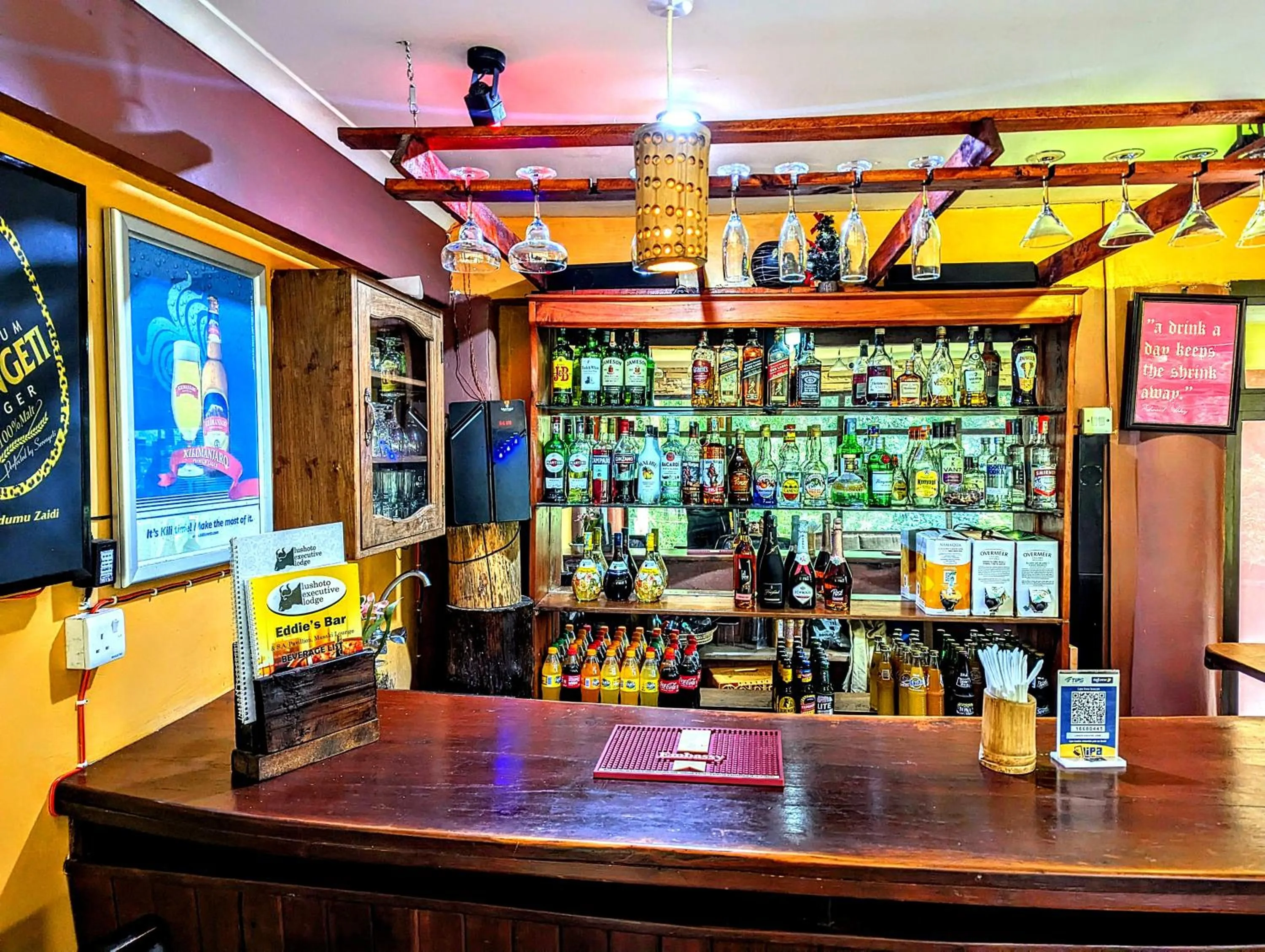 Lounge or bar in LUSHOTO EXECUTIVE LODGE