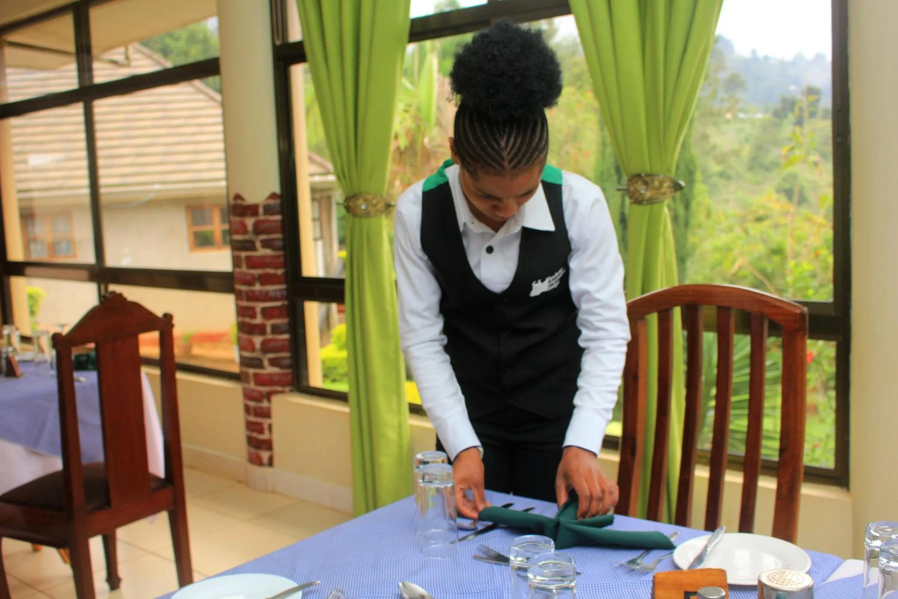 Staff in LUSHOTO EXECUTIVE LODGE