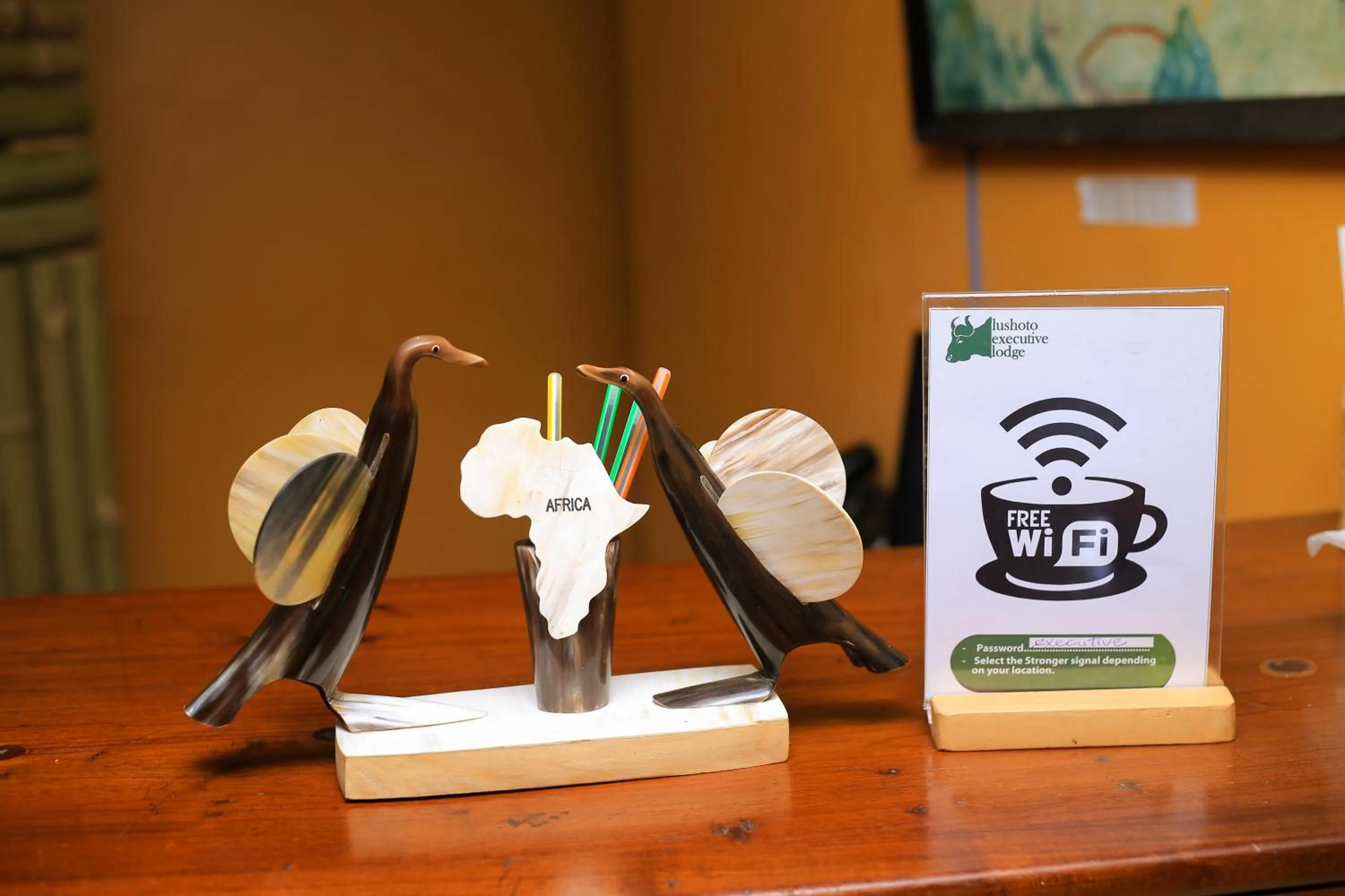 Lobby or reception in LUSHOTO EXECUTIVE LODGE