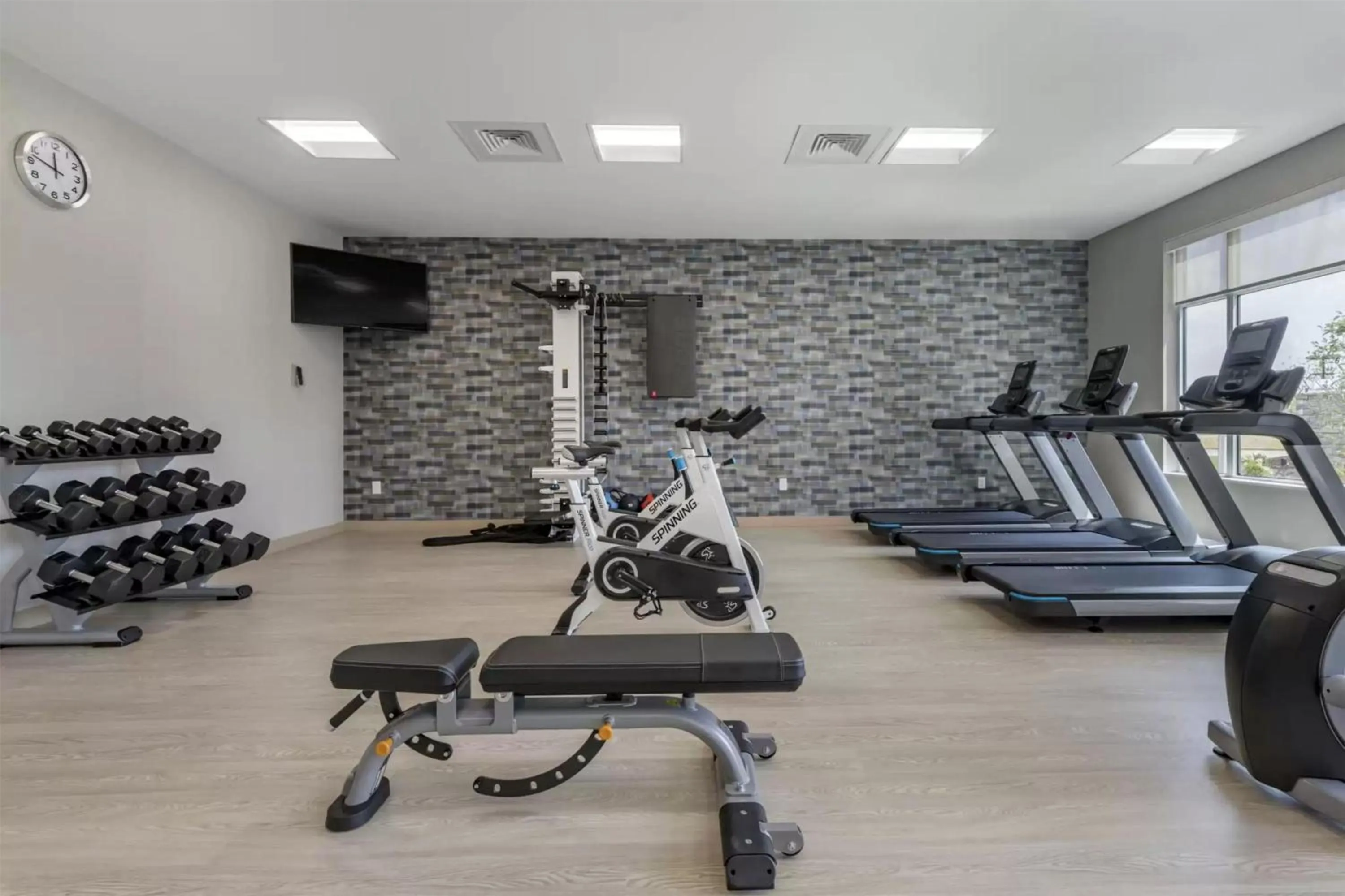 Fitness centre/facilities in DoubleTree by Hilton Greenville Woodruff Road