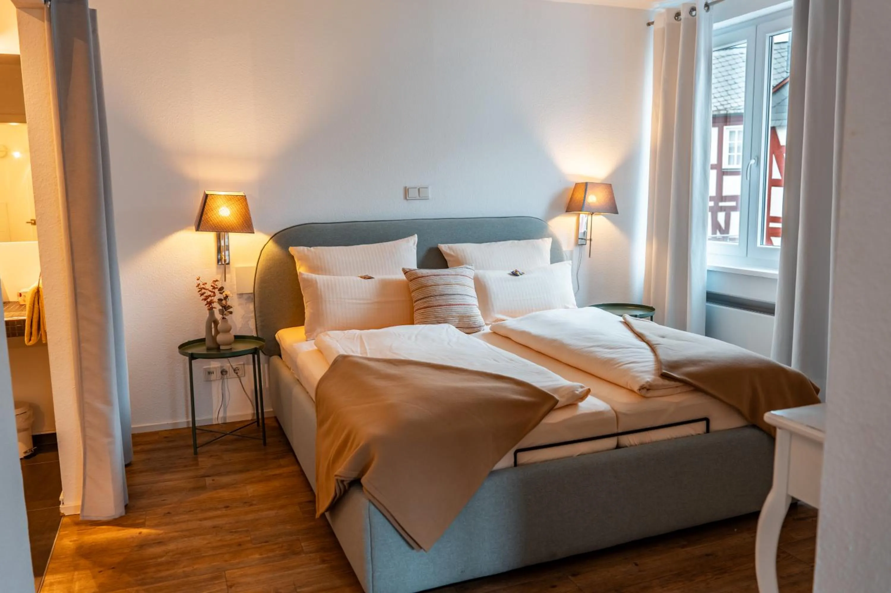 Bed in Bartmanns Haus & Schwan GmbH