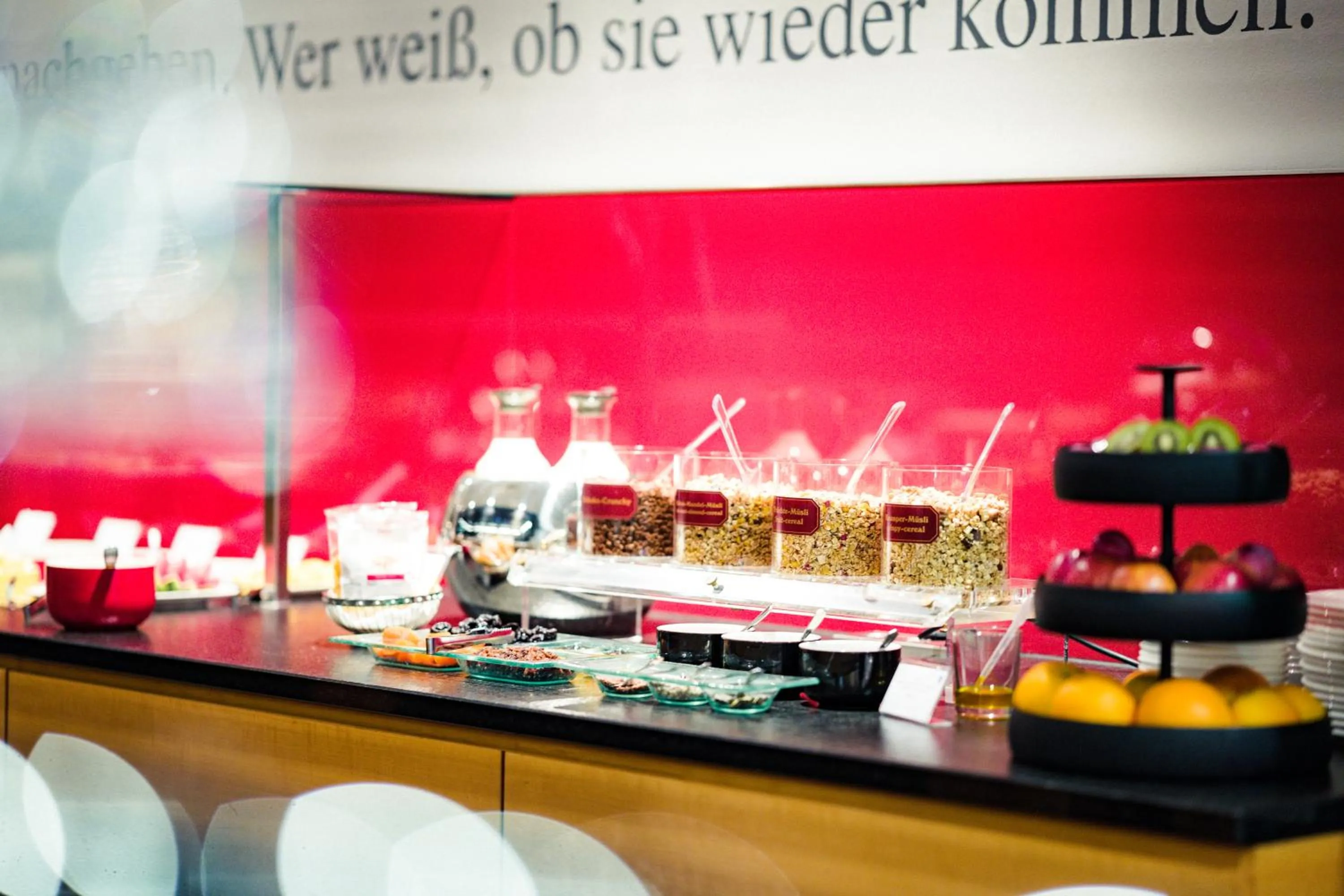 Buffet breakfast in Hotel Der Blaue Reiter