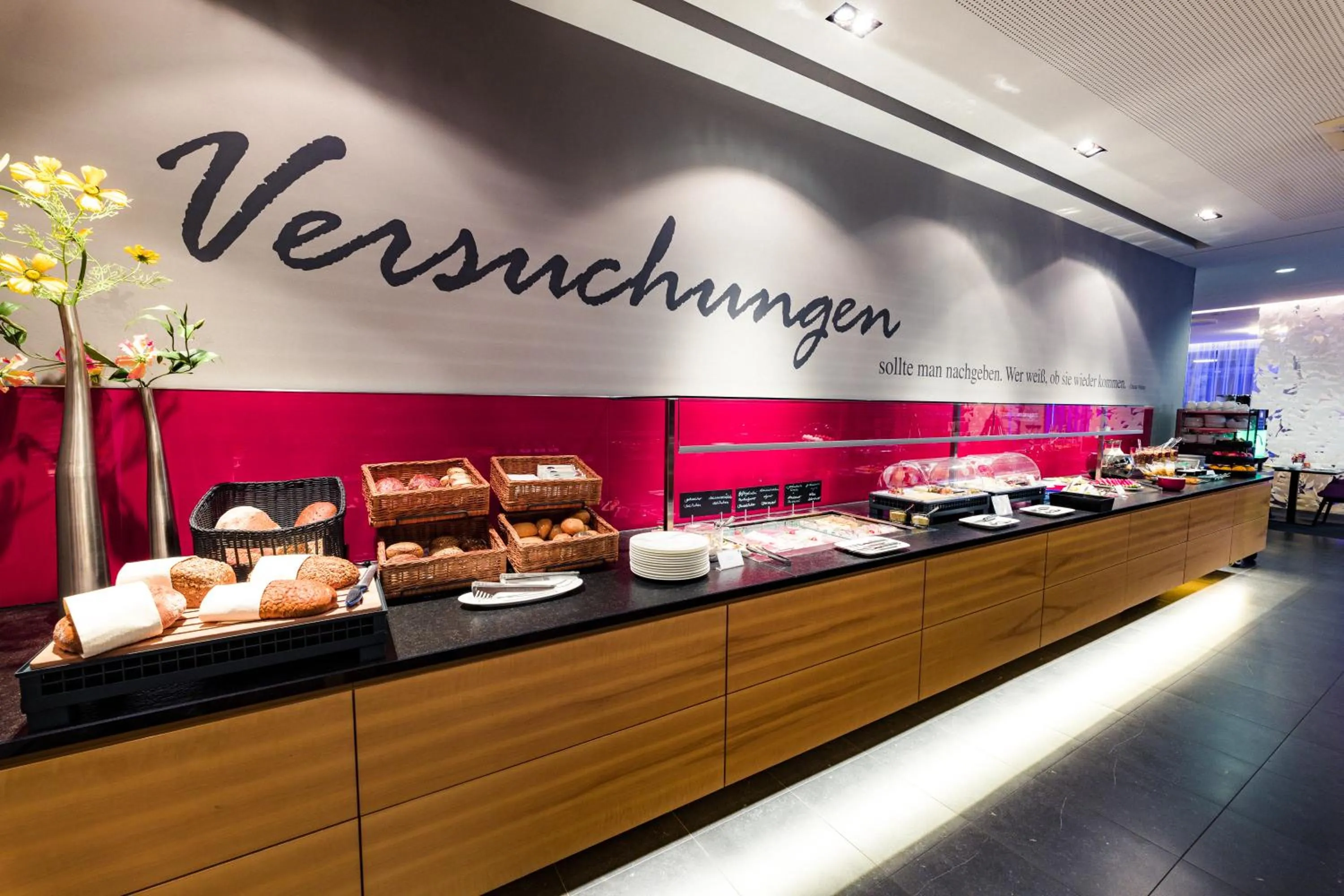 Buffet breakfast in Hotel Der Blaue Reiter