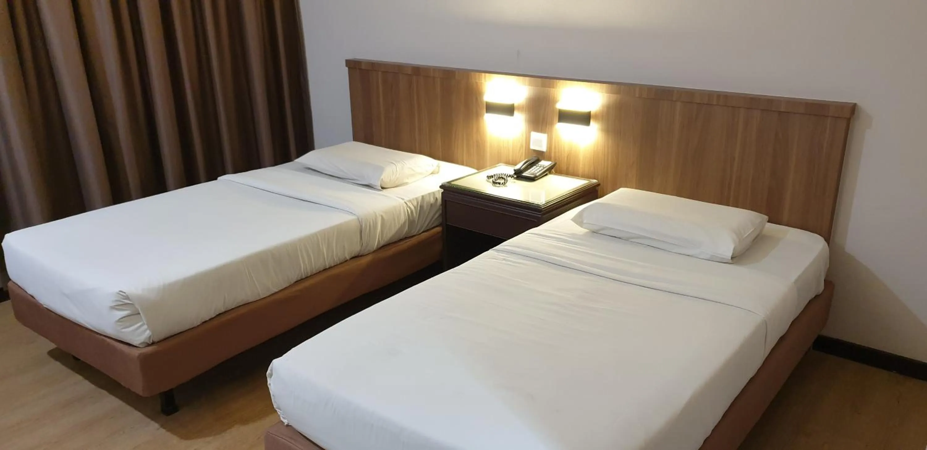 Bed in Hotel Samila