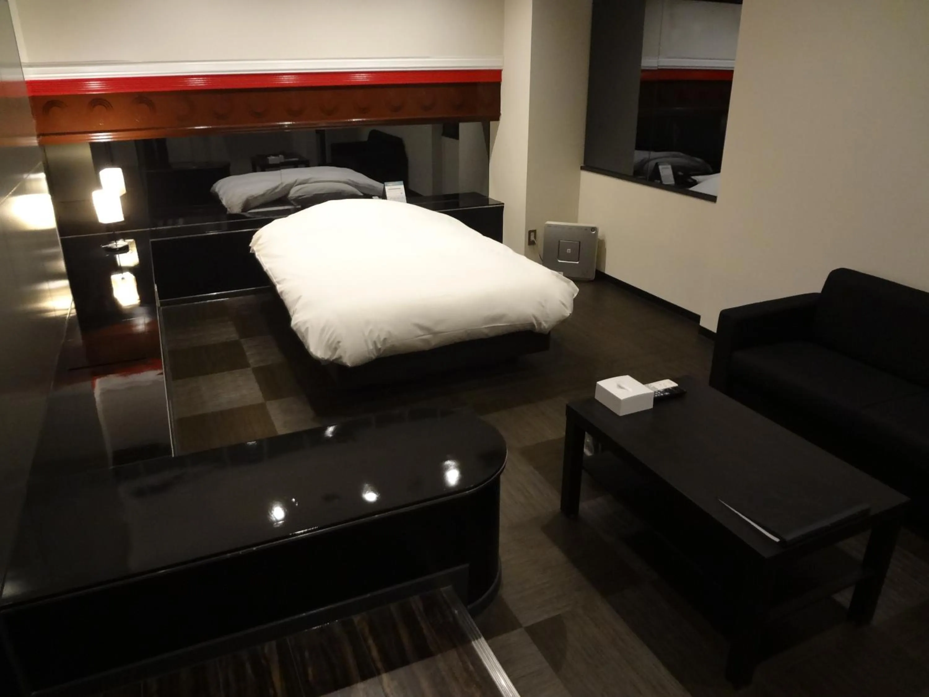 Bed in Royal Hotel Uohachi Bettei