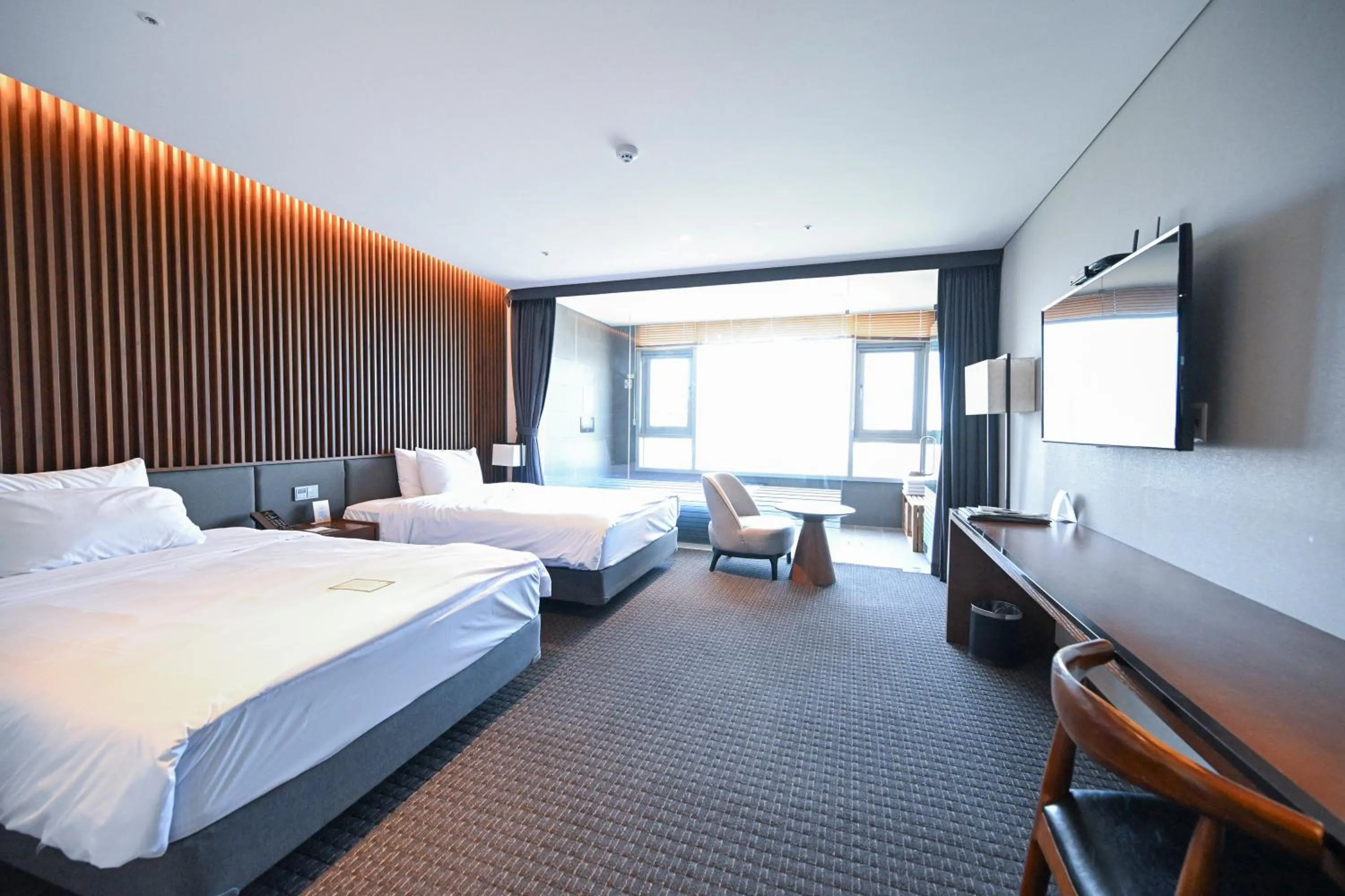 Bed in Hotel Susung Spa Resort