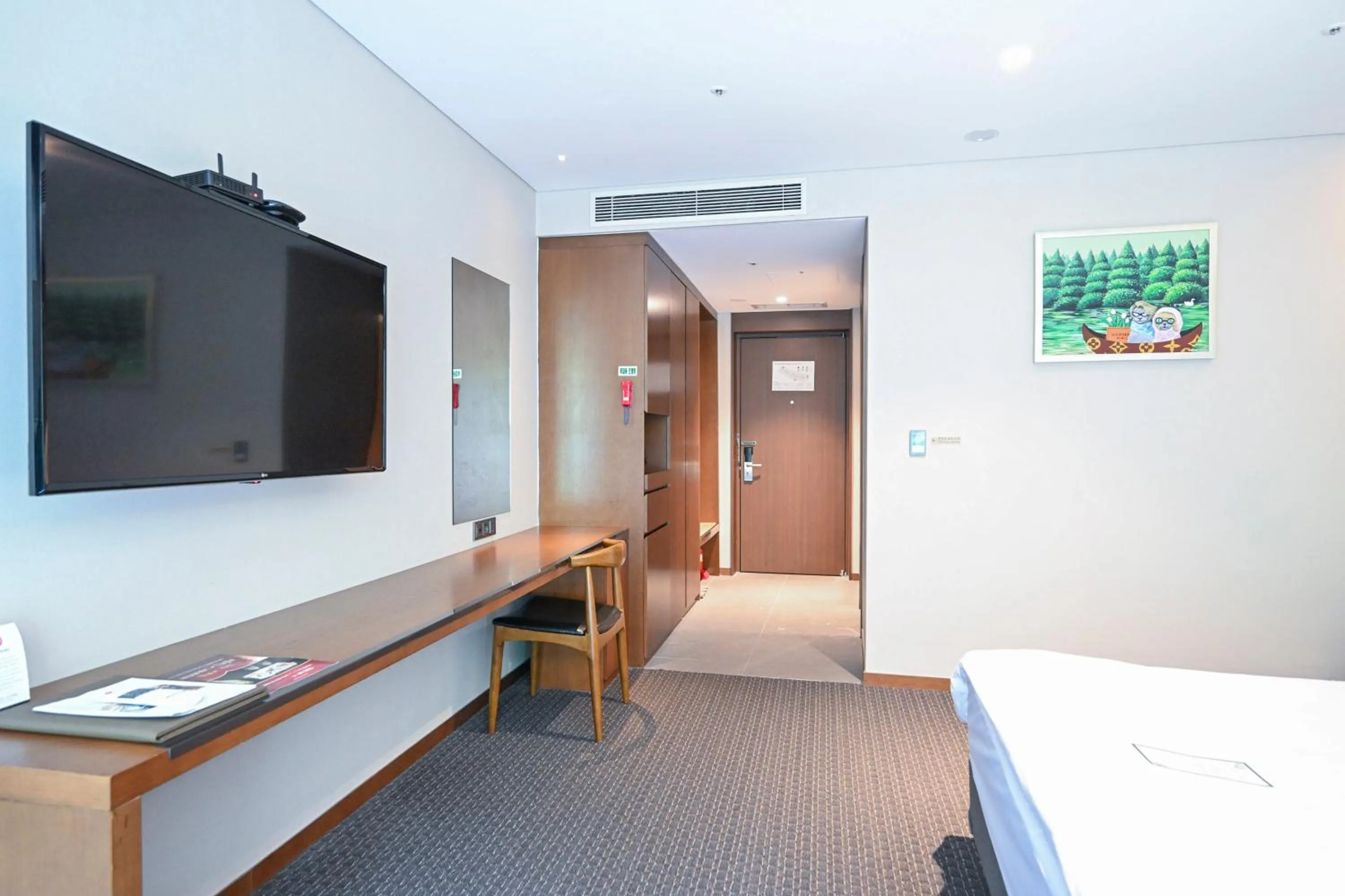 Bed in Hotel Susung Spa Resort