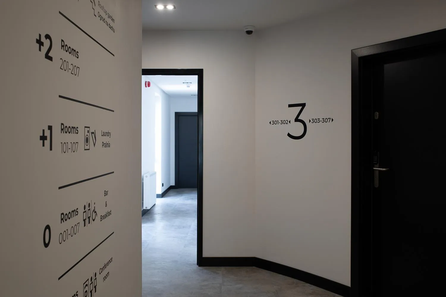 Floor plan in TOP Garden Aparthotel