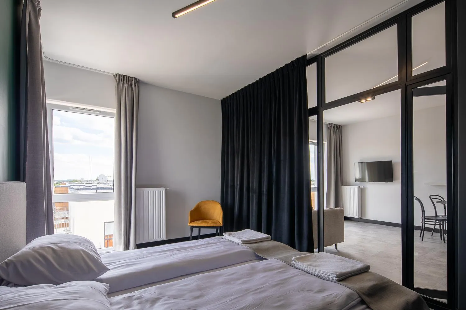 Bedroom, Bed in TOP Garden Aparthotel