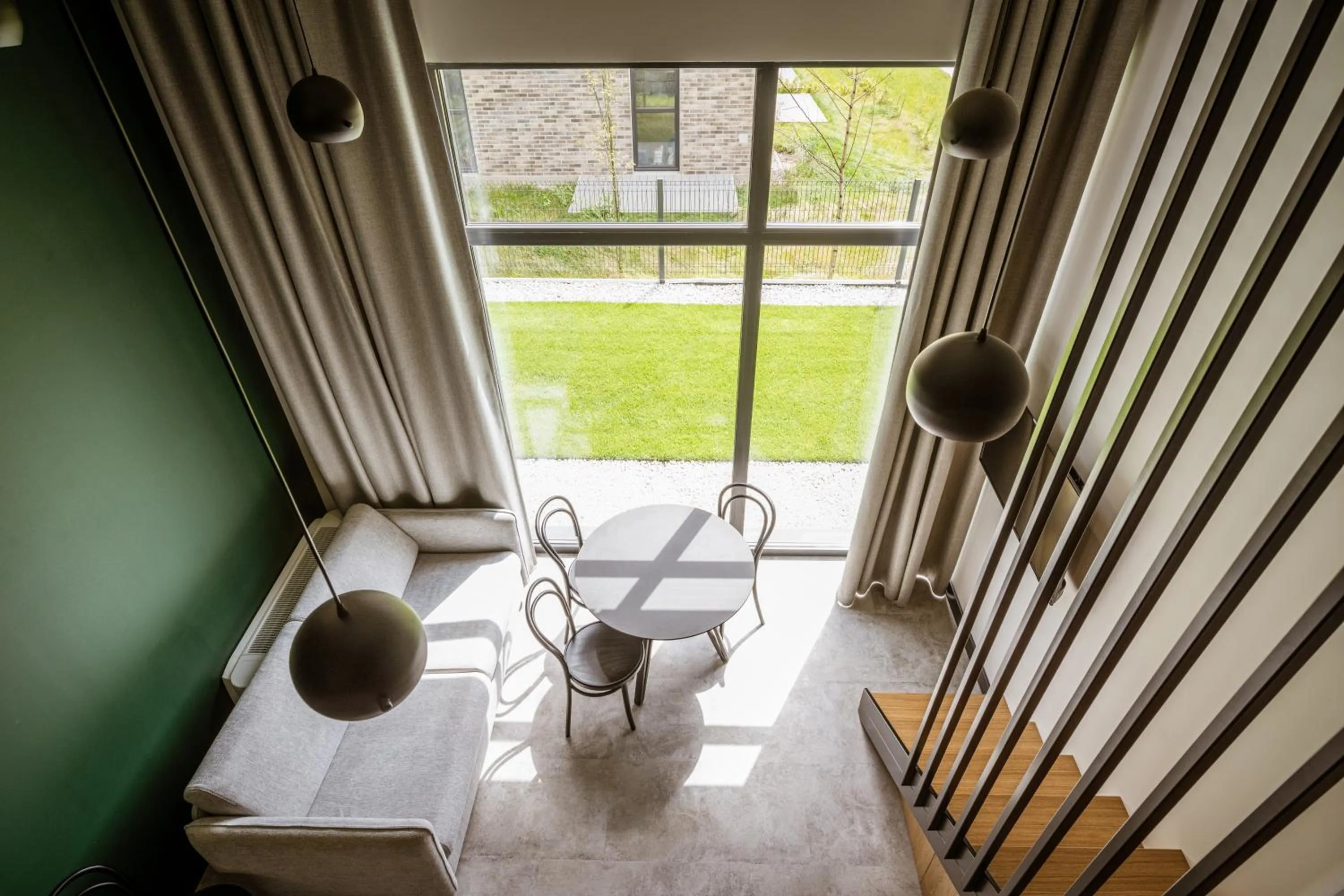 Living room in TOP Garden Aparthotel