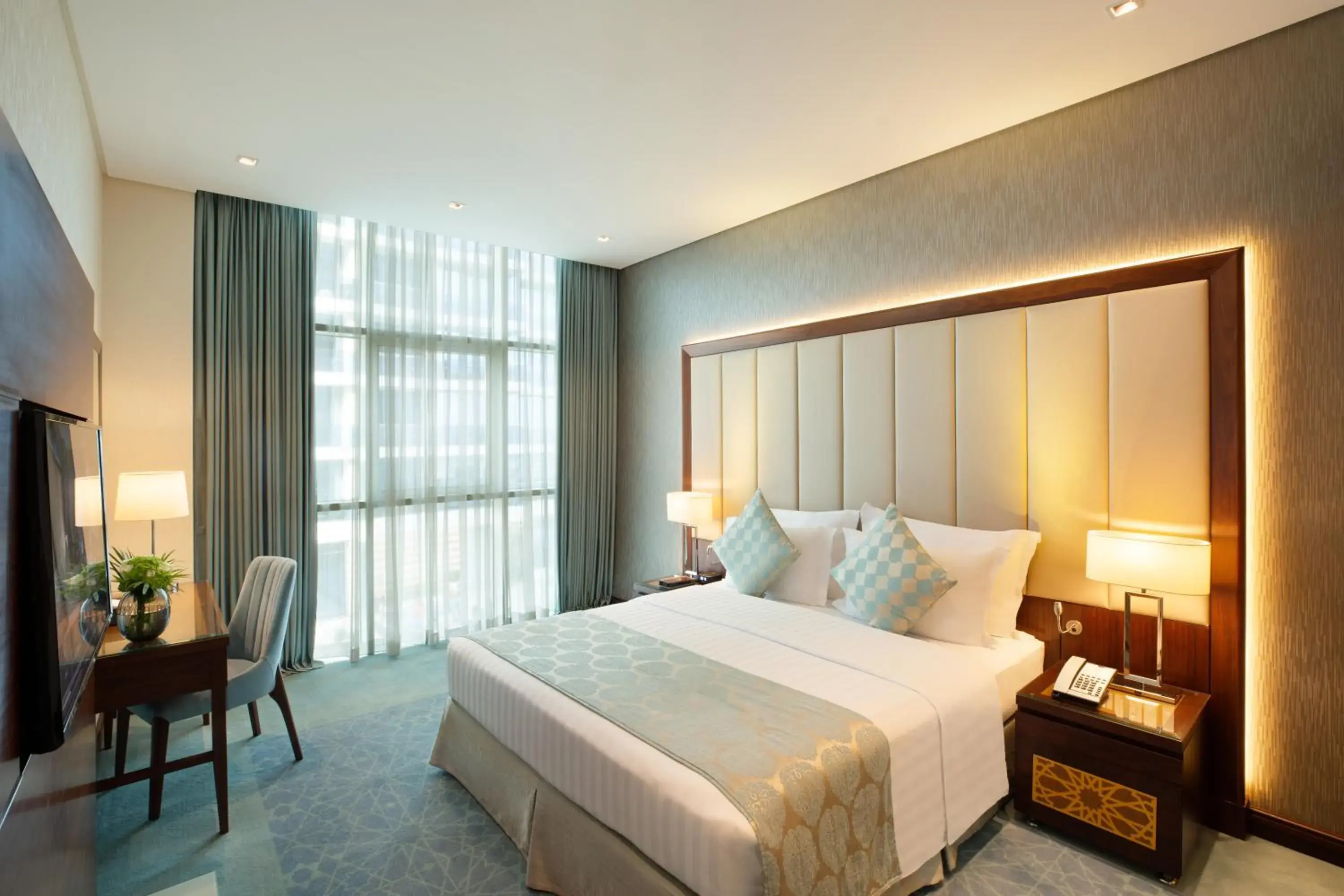 Two Bedroom Apartment Burj Khalifa View in Royal Continental Suites Business Bay - Deluxe Apartments Two Bedroom Apartment Burj Khalifa View in Royal Continental Suites Business Bay - Deluxe Apartments