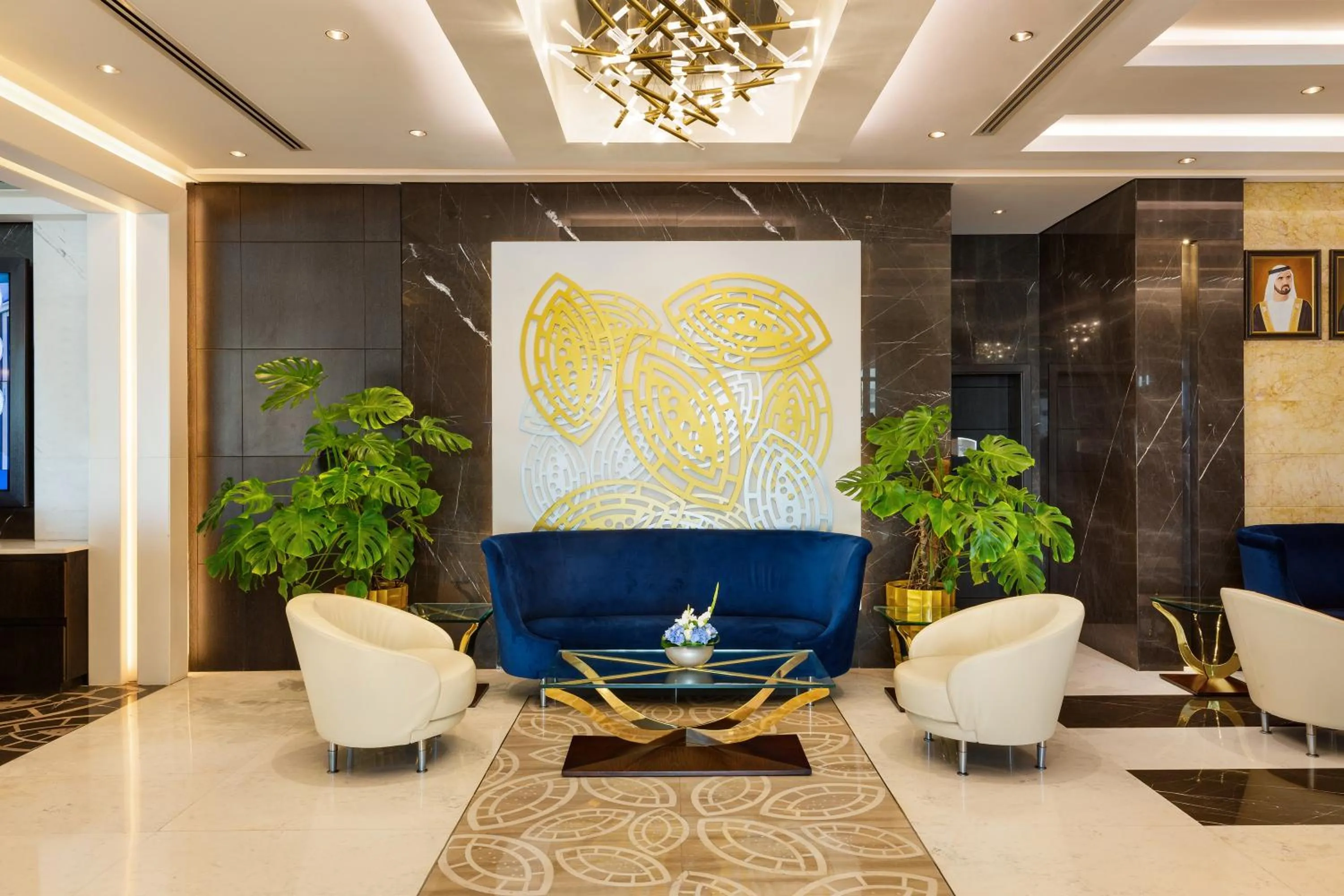 Lobby or reception in Royal Continental Suites Business Bay - Deluxe Apartments