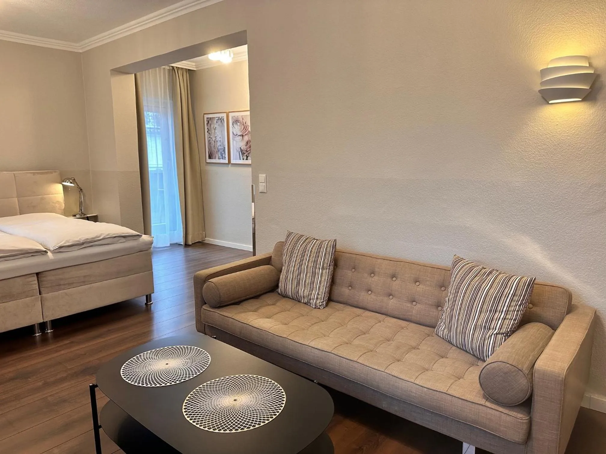 Photo of the whole room, Bed in Hotel Villa Solln - free parking