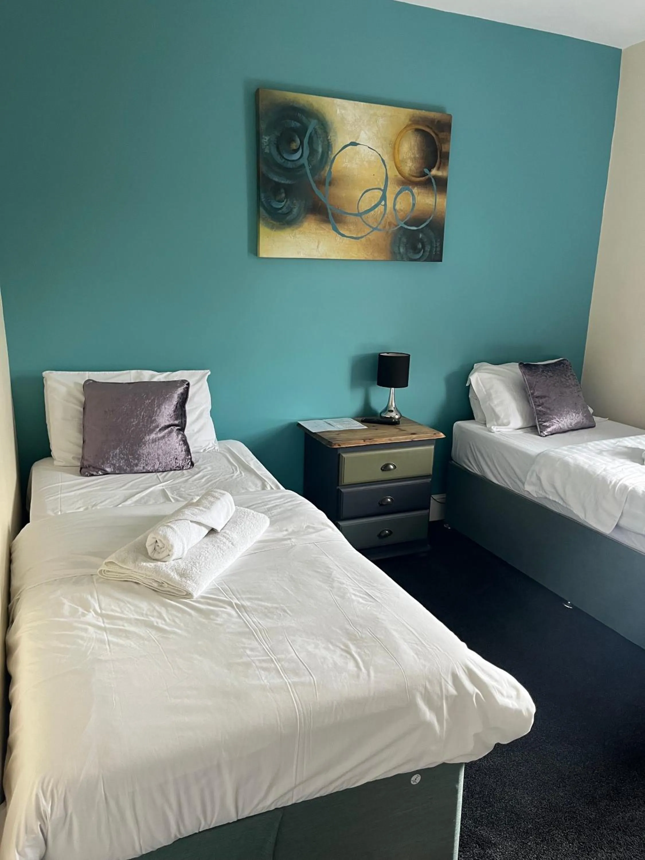 Bed in The Harp Freehouse and Guesthouse