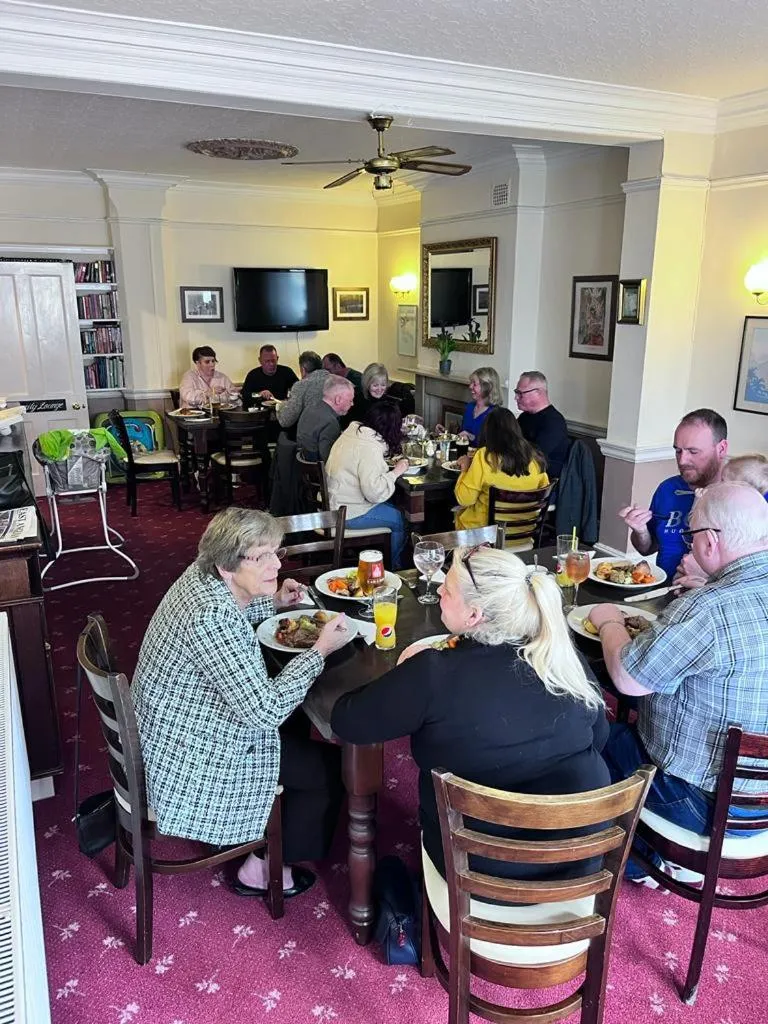 Restaurant/places to eat in The Harp Freehouse and Guesthouse