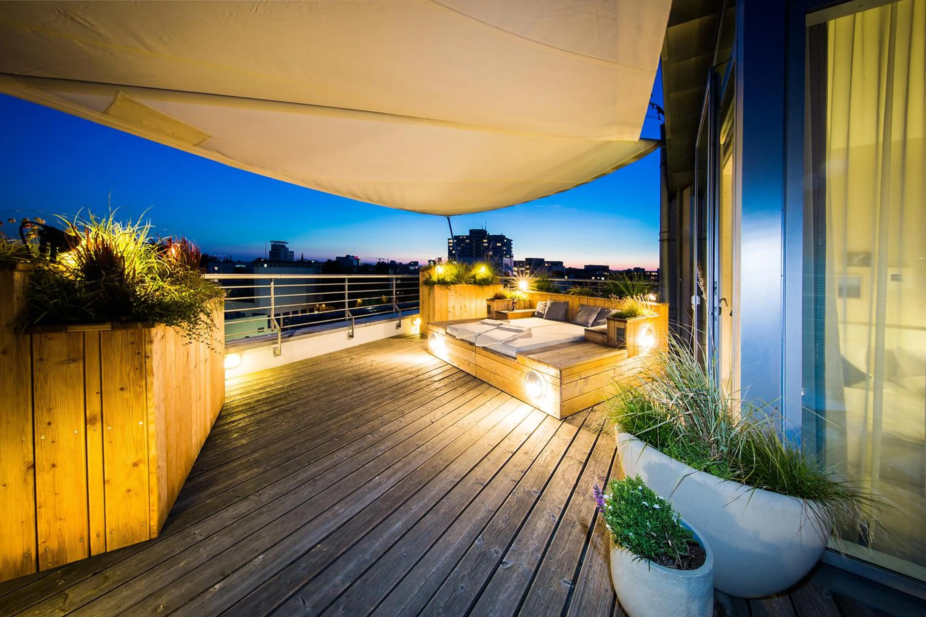 City view in fjord hotel berlin