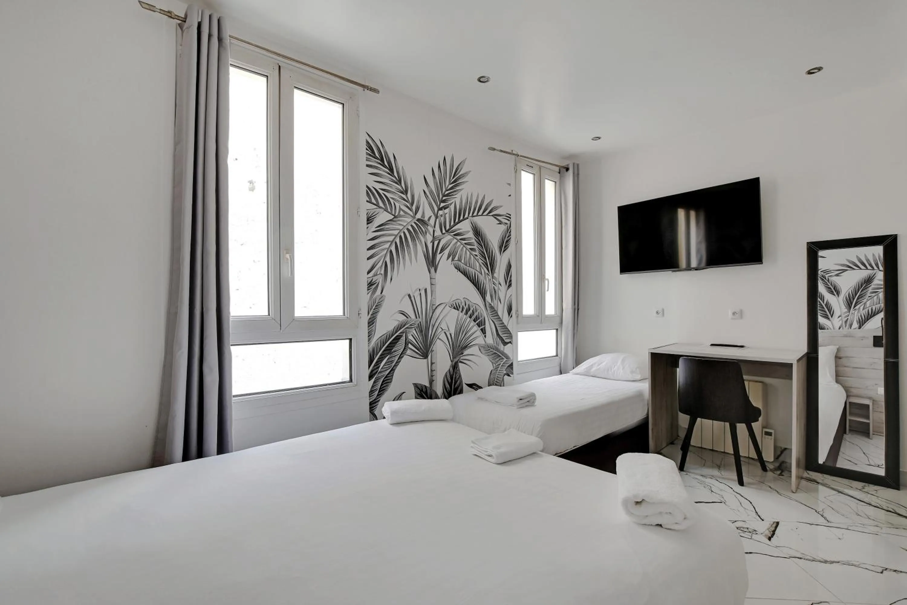 Bed in Modern's Hotel