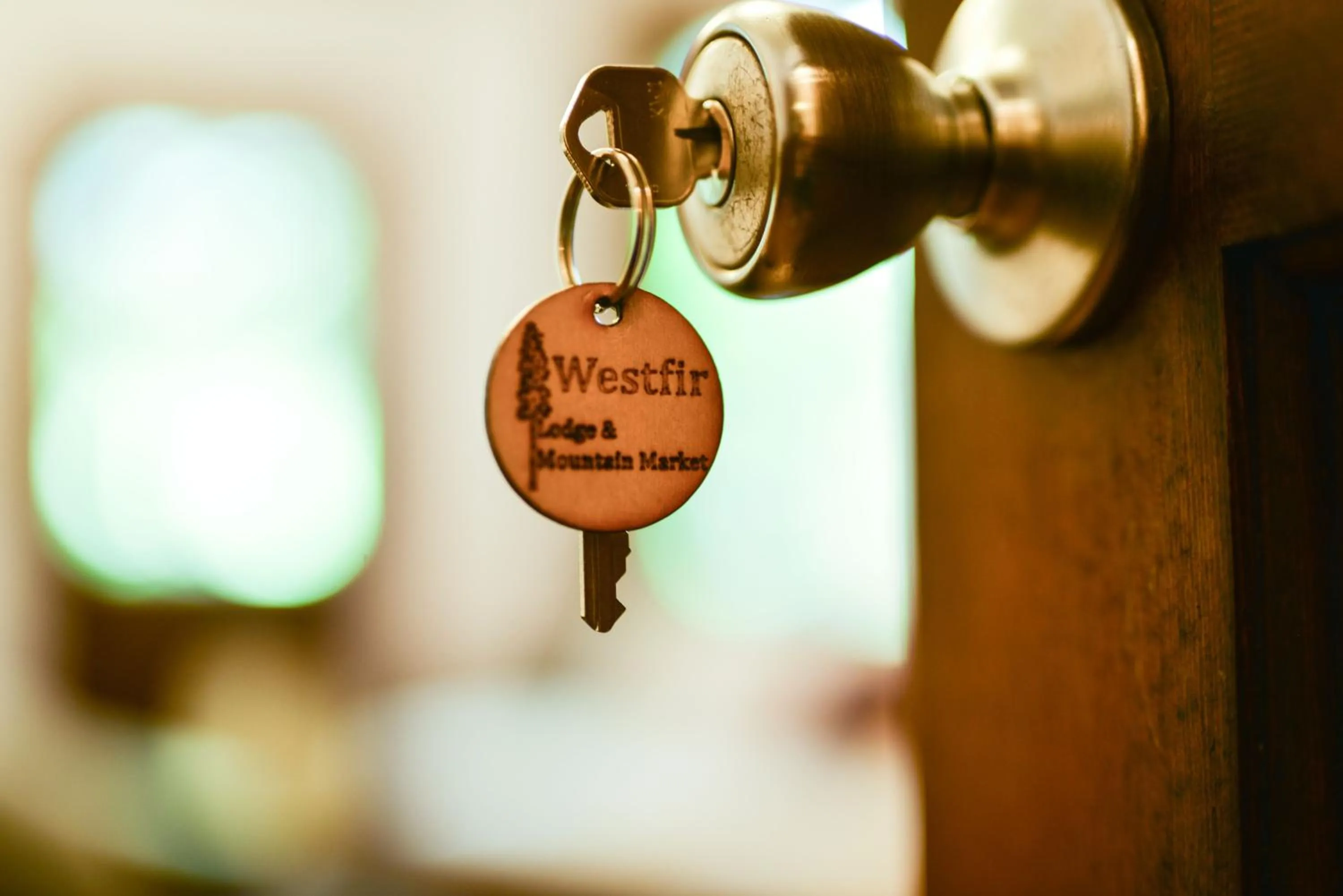 Property logo or sign in Westfir Lodge & Mountain Market