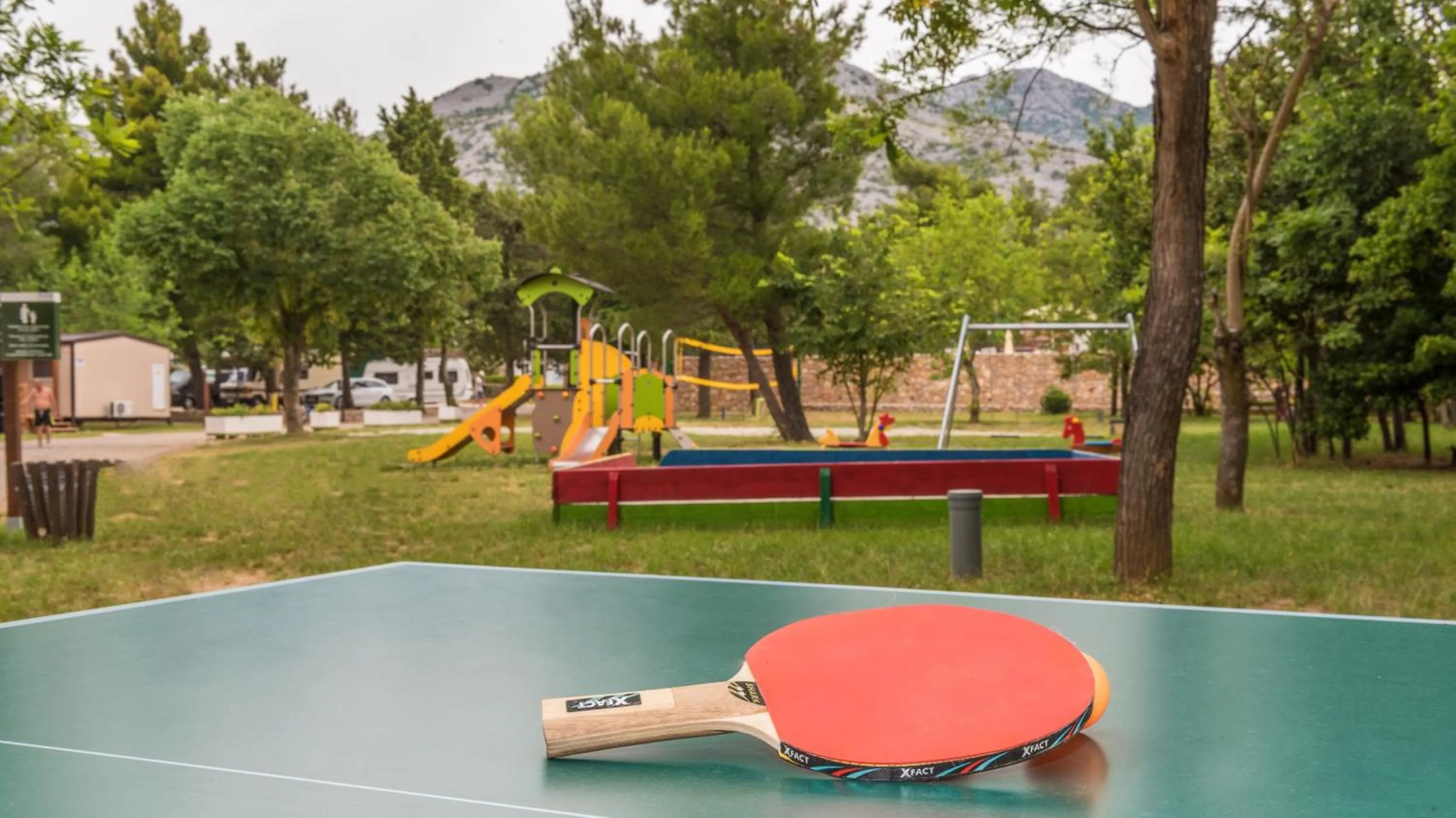 Children play ground in Camping Paklenica