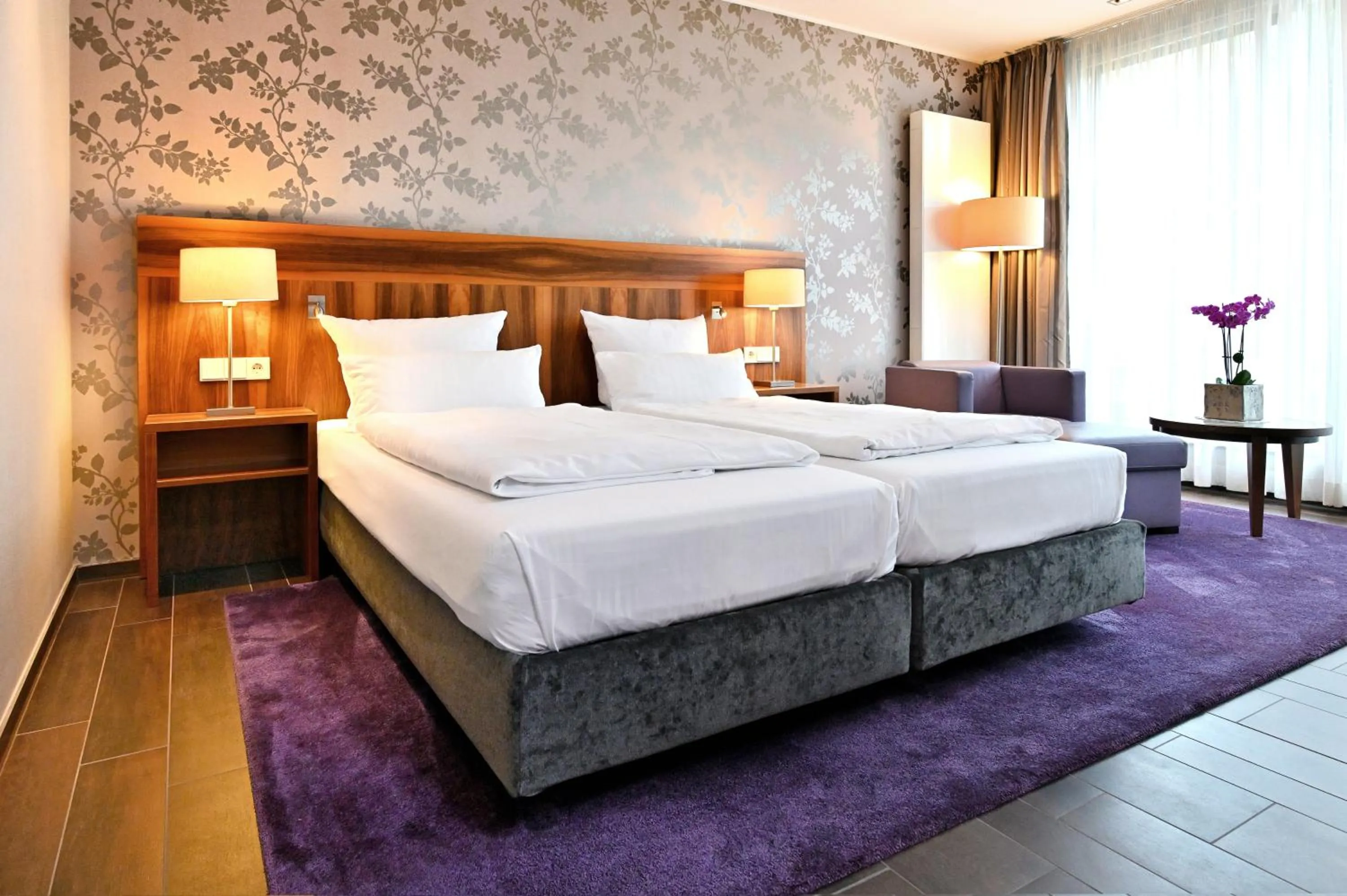 Bedroom, Bed in Hotel Lindenhof