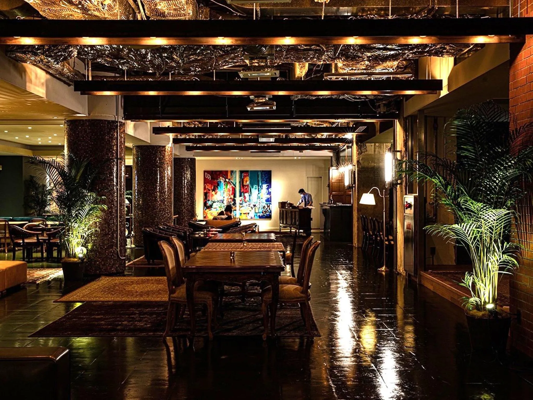 Lobby or reception in THE STEEL HOUSE