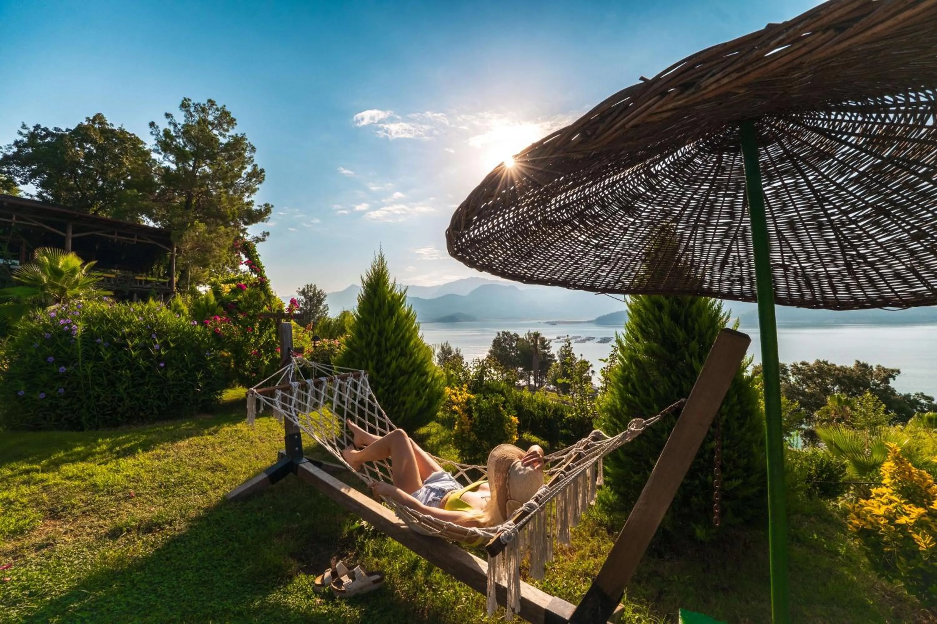Lake view in Botanik Göl Evleri